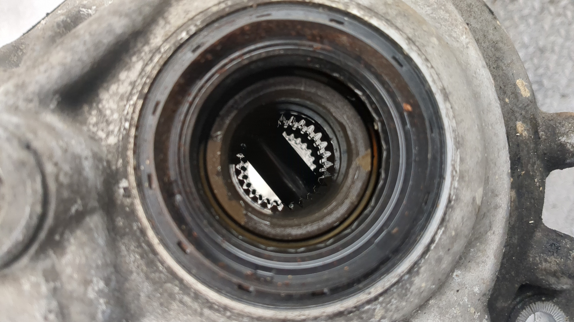 Редуктор переднего моста