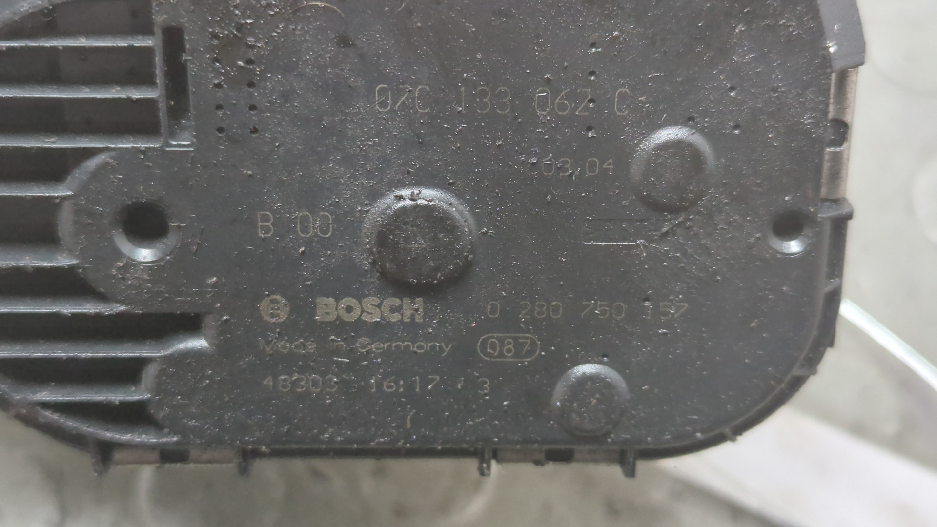 Заслонка дроссельная электрическая