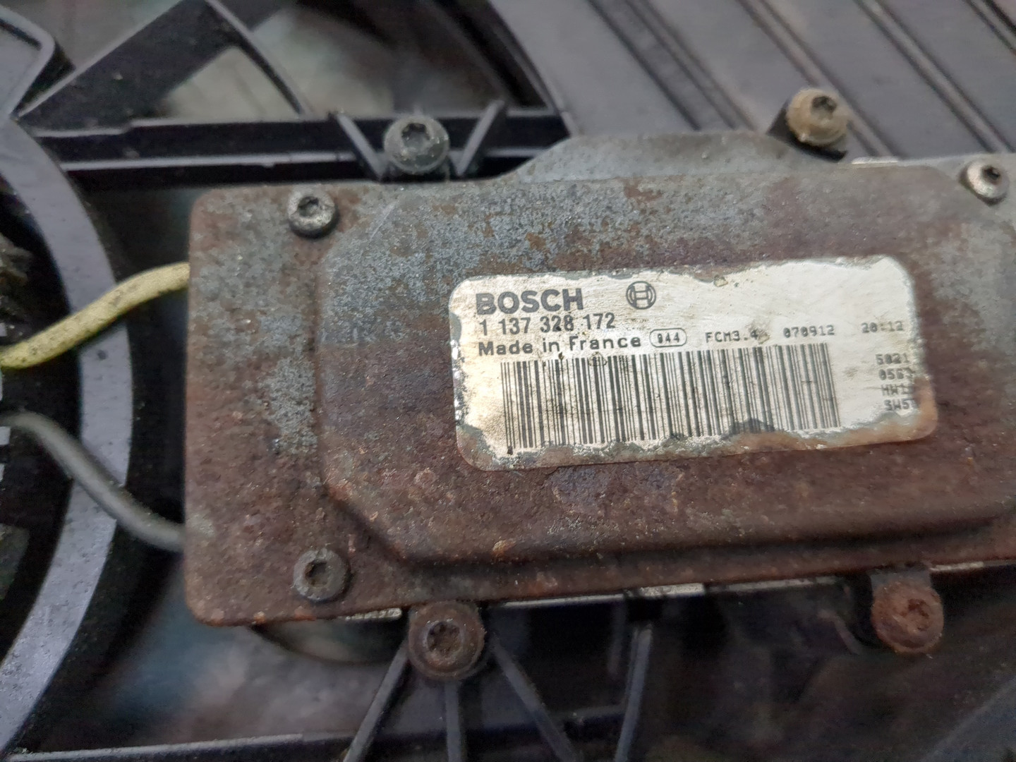 Вентилятор радиатора