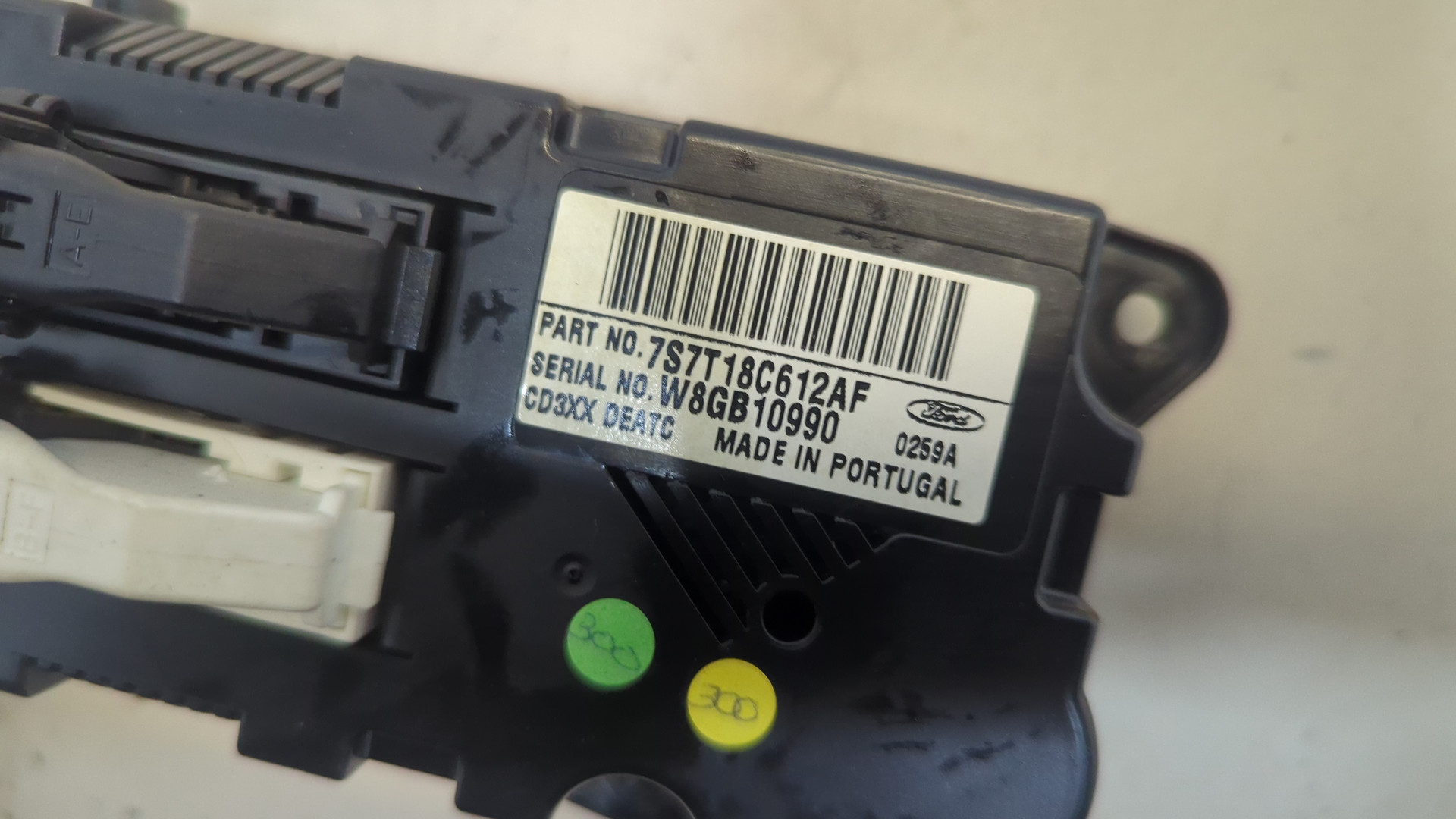 Переключатель отопителя