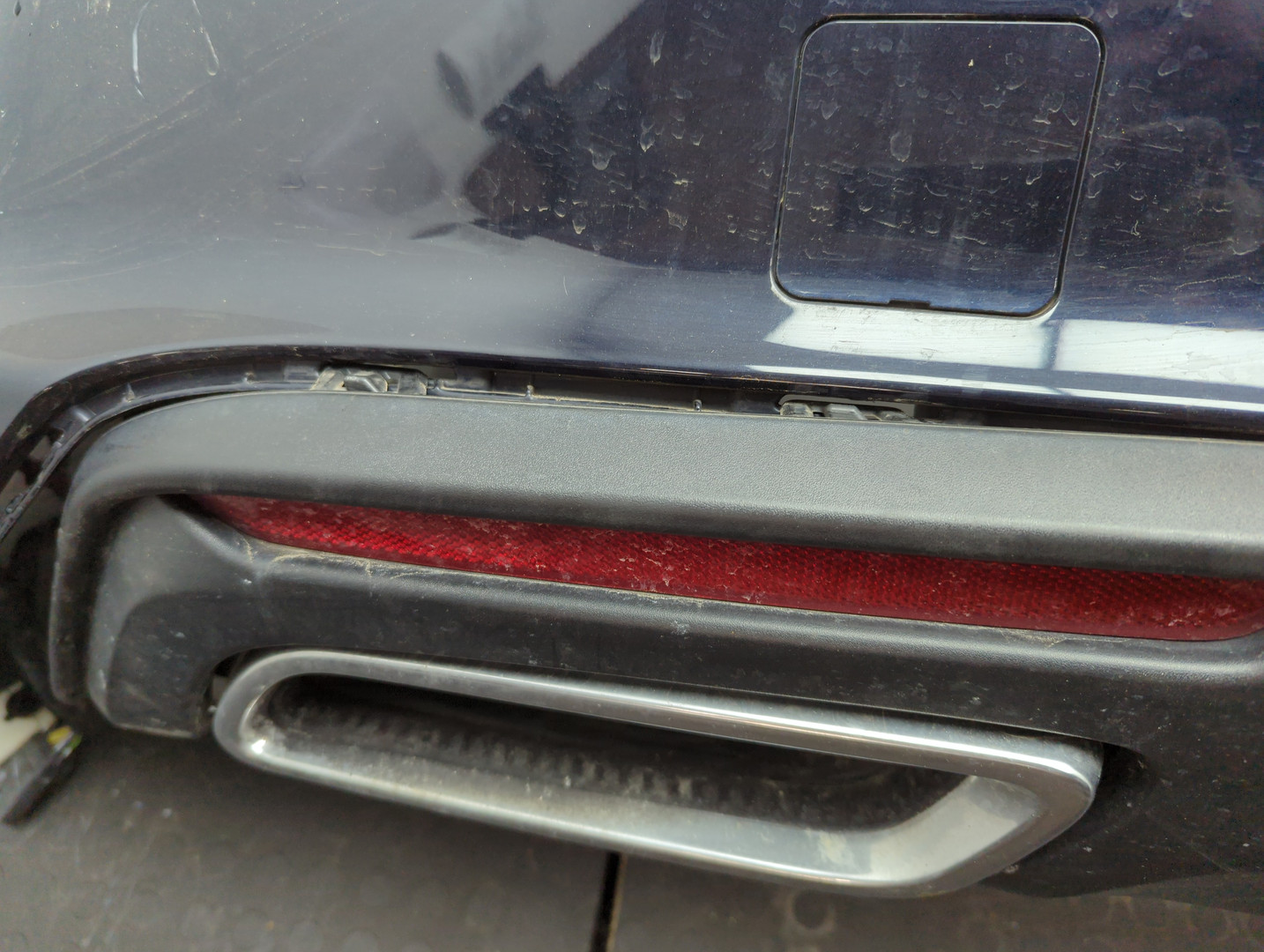 Бампер задний