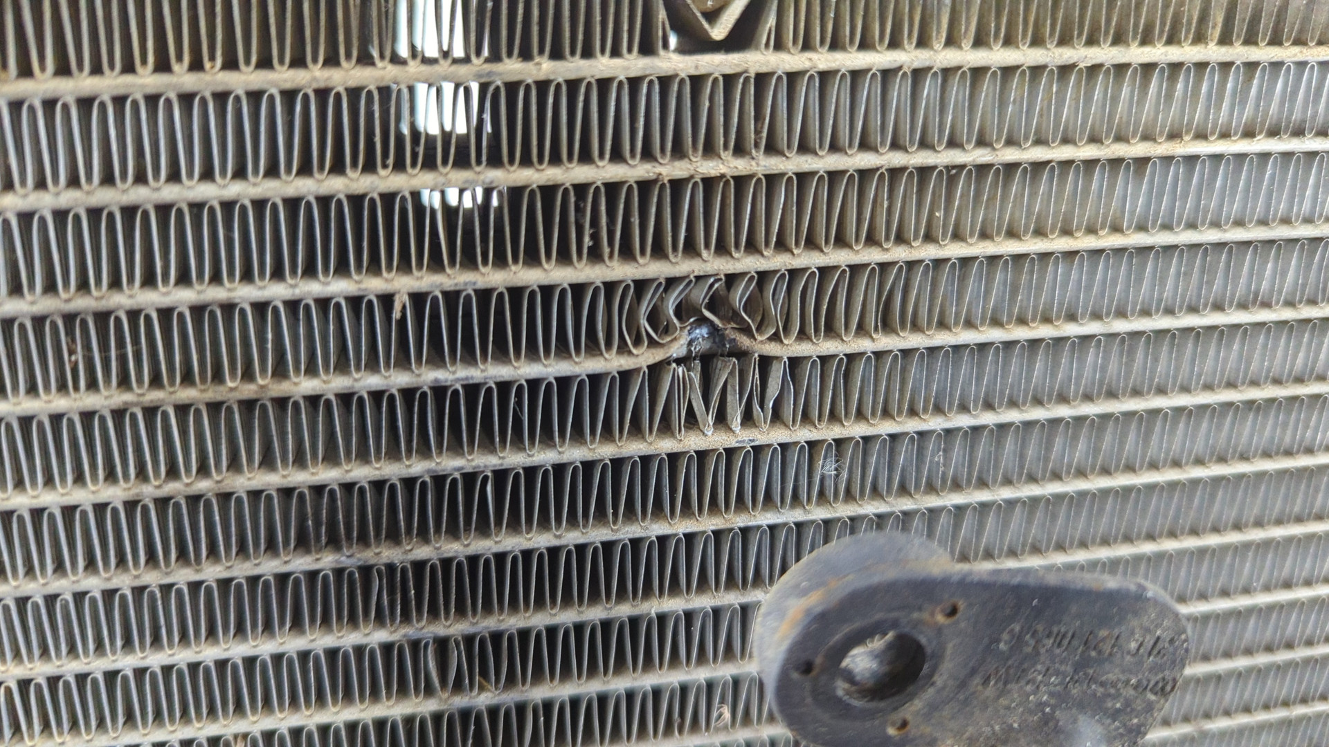 Радиатор охлаждения двигателя основной