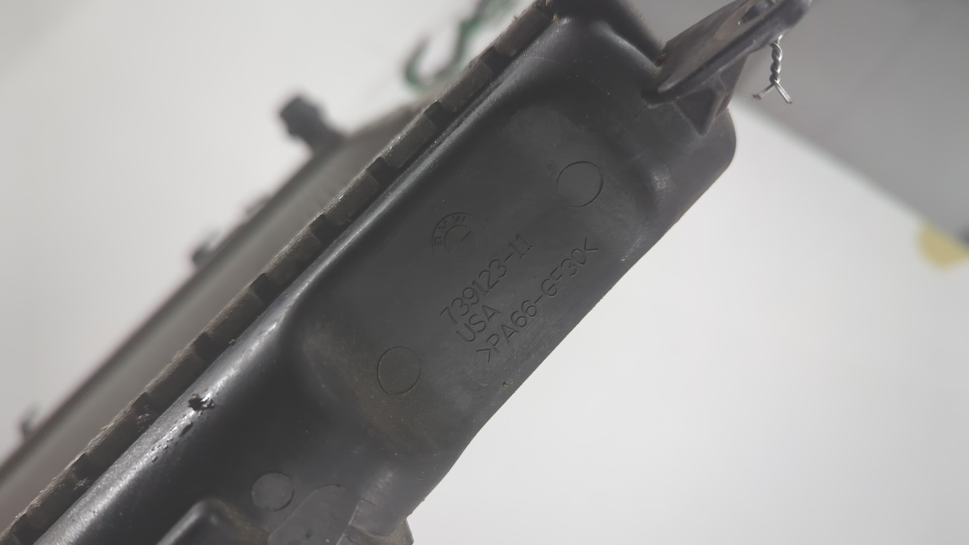 Радиатор охлаждения двигателя основной