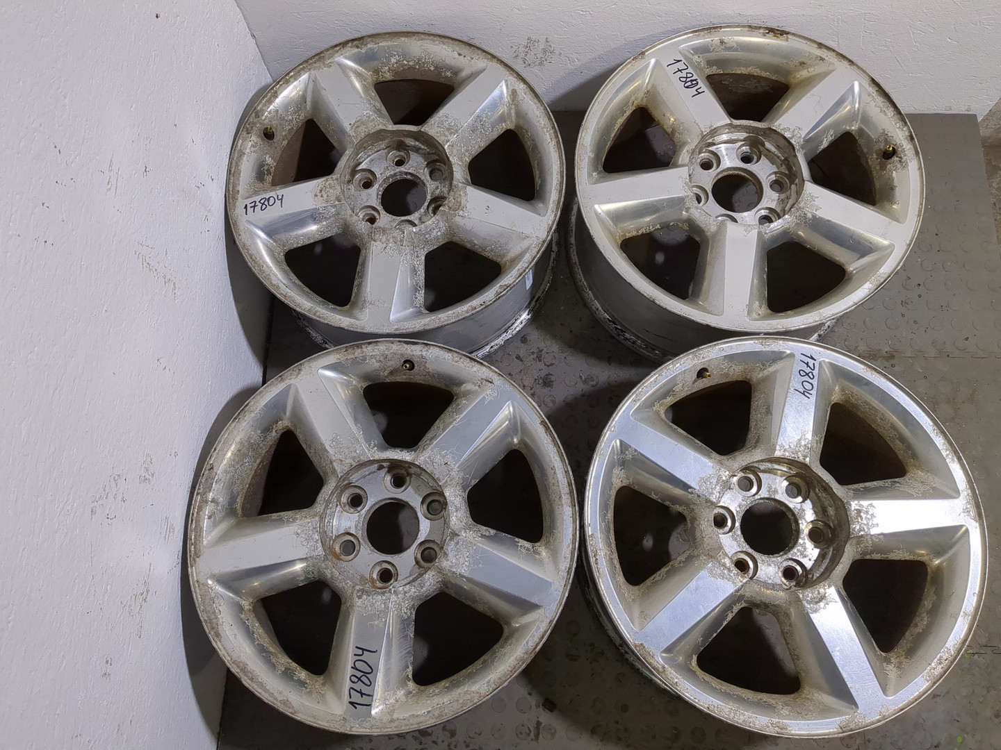 Диски колесные литые легкий сплав 4 шт