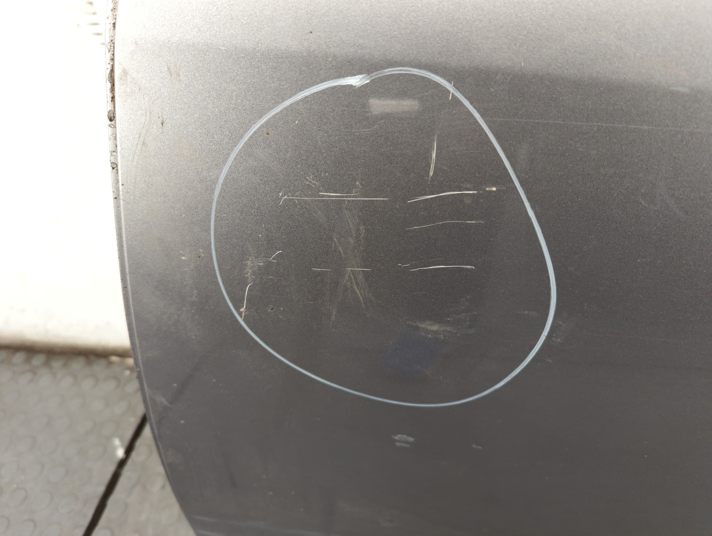 Дверь задняя левая