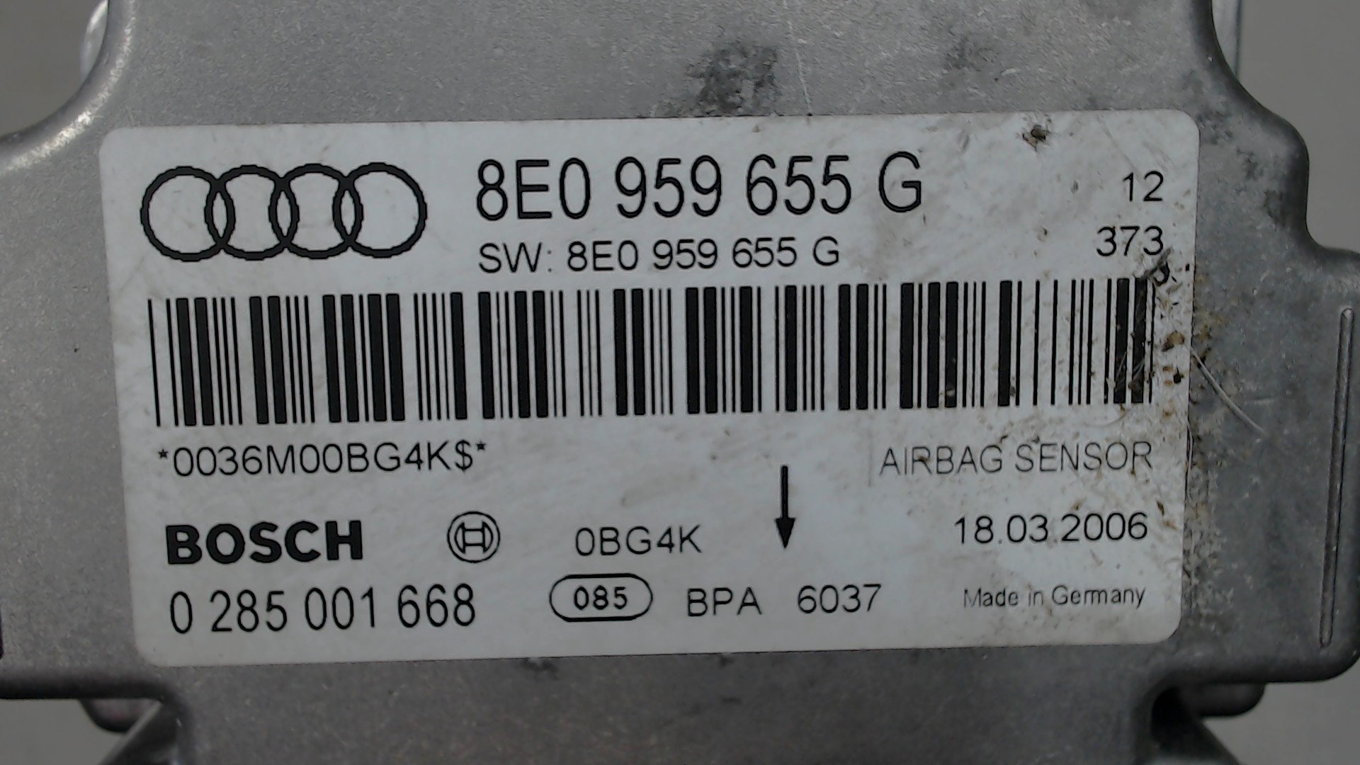 Блок управления подушек безопасности (AIR BAG)