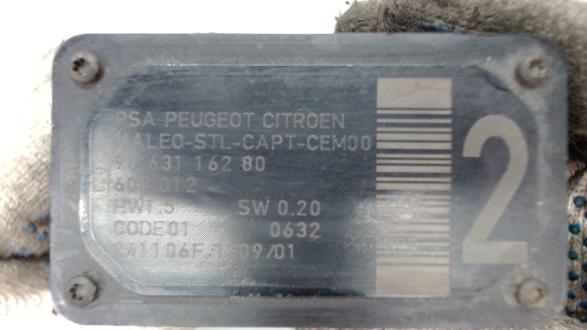 Датчик угла поворота рулевого колеса для C5 2001-2008