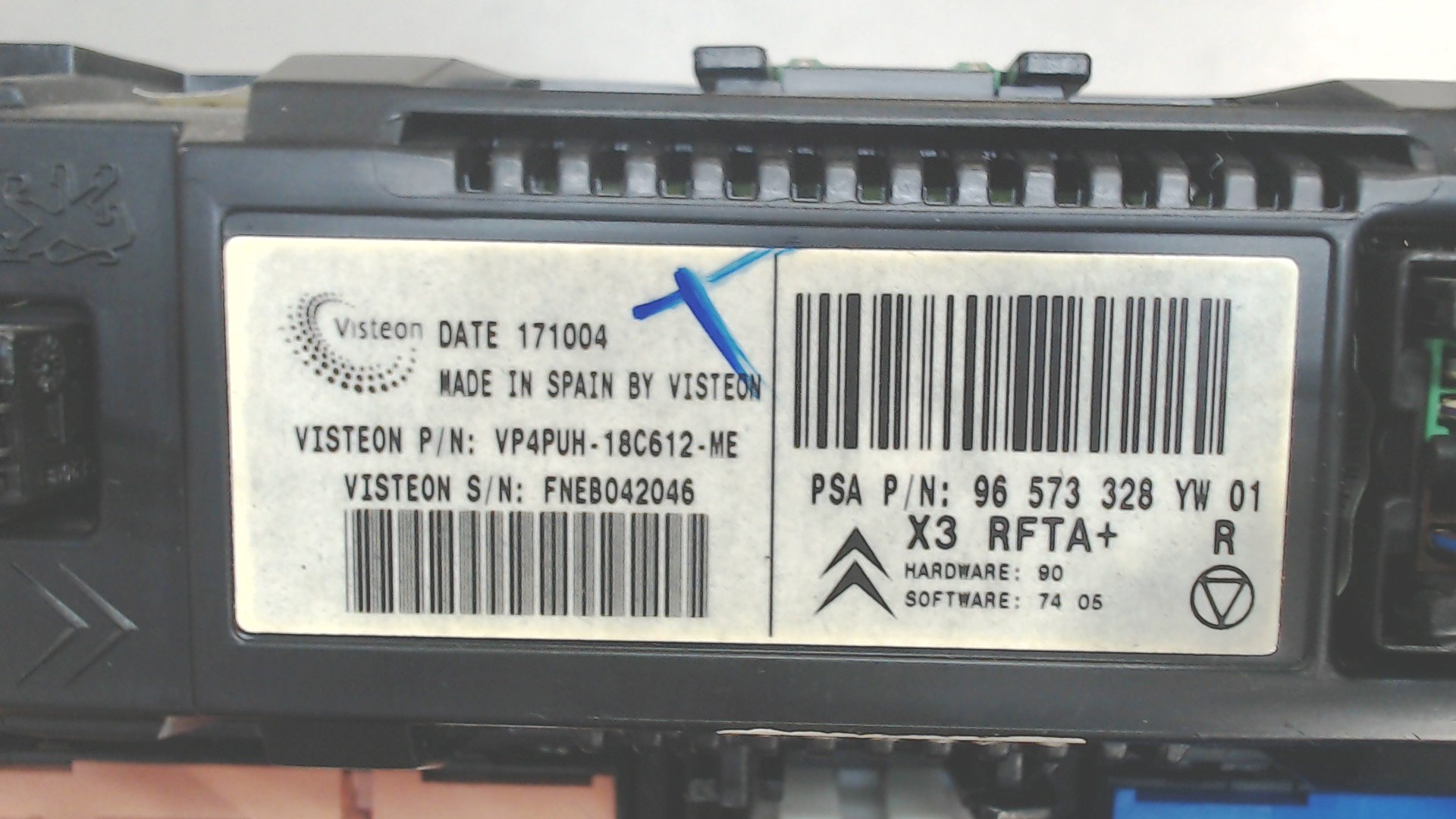 Переключатель отопителя