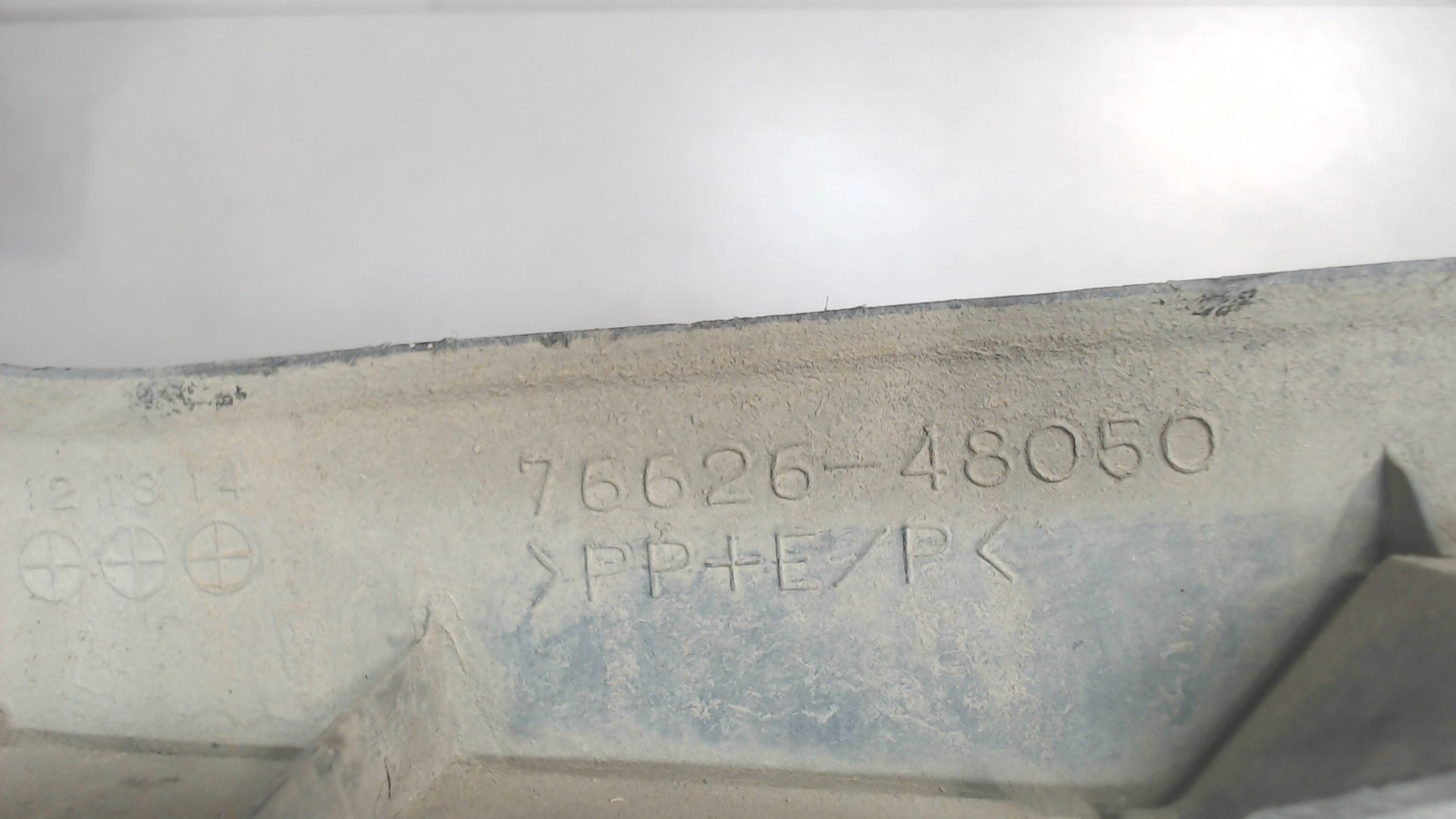 Брызговик задний левый