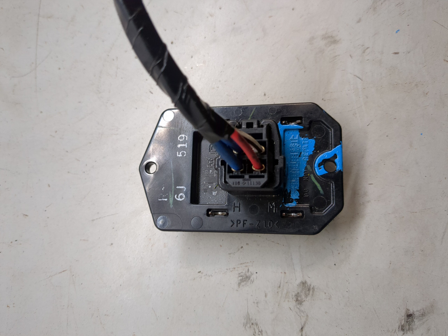 Резистор отопителя