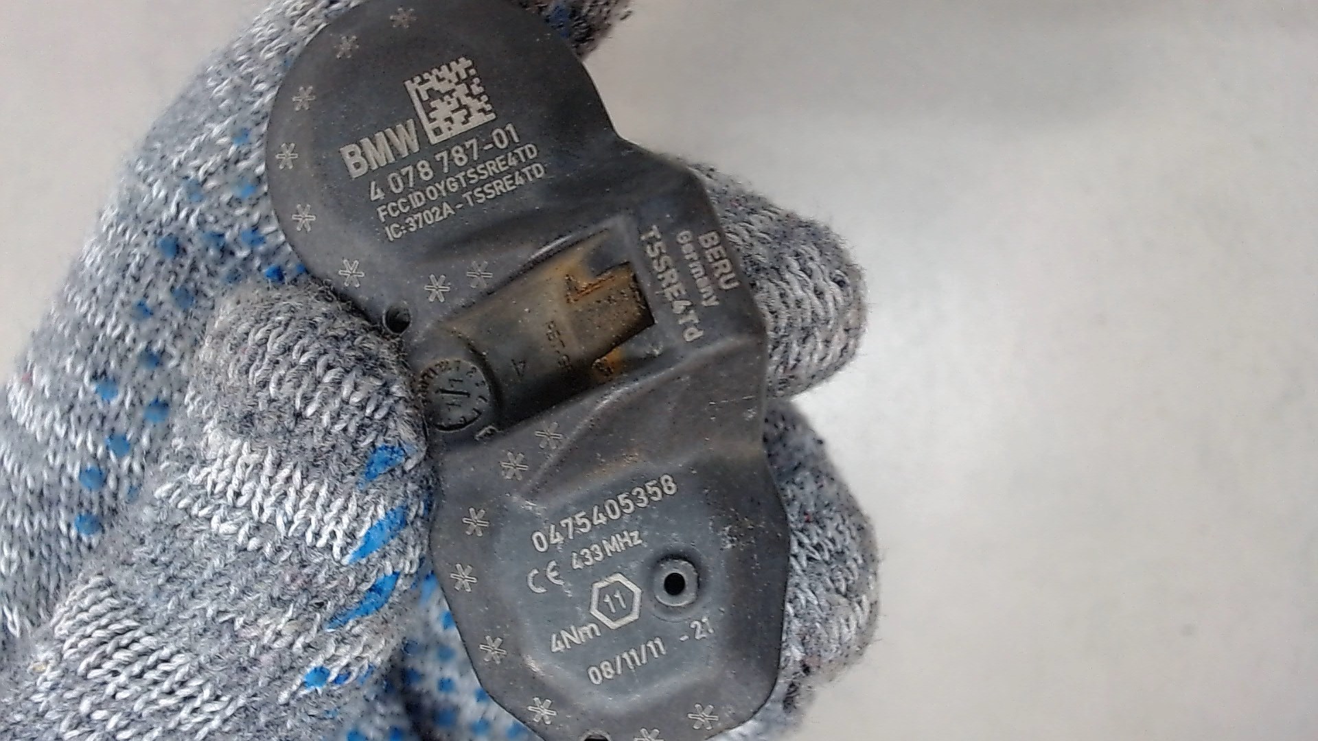 Датчик давления в шине