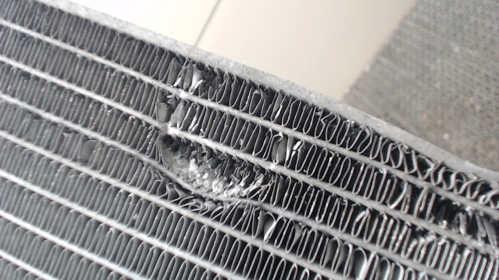 Радиатор охлаждения двигателя основной