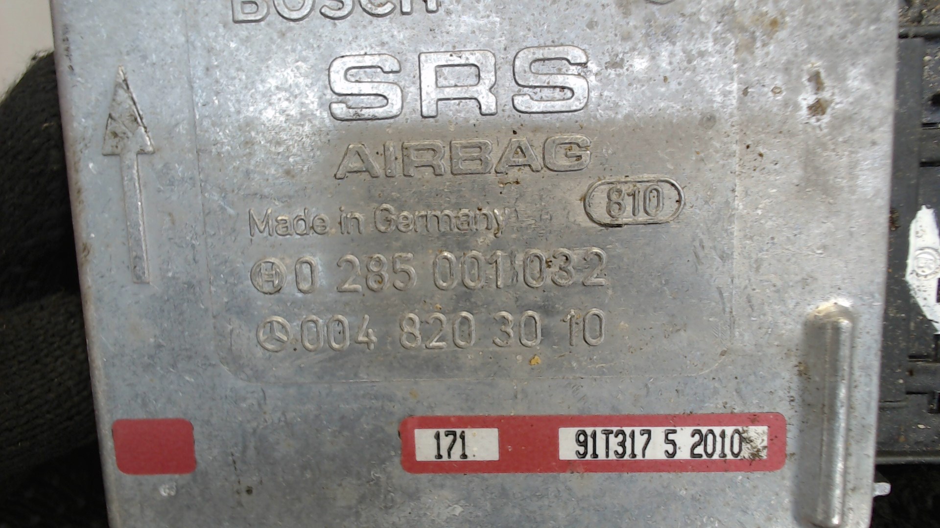Блок управления подушек безопасности (AIR BAG)