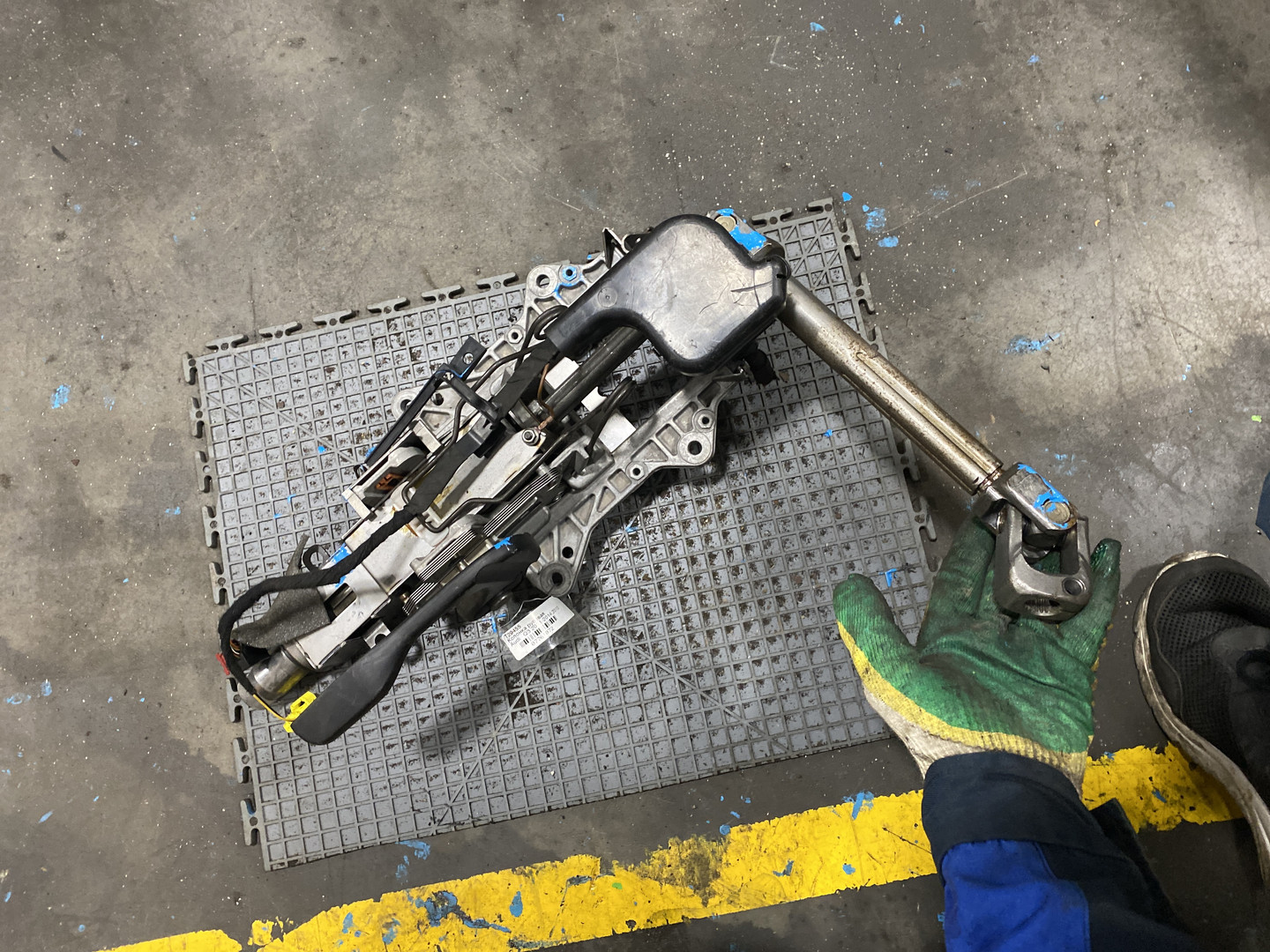 Колонка рулевая