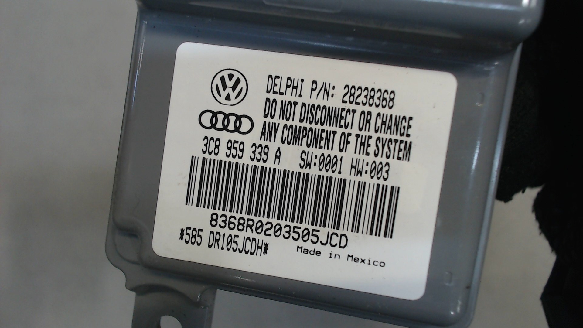 Блок управления сиденьем