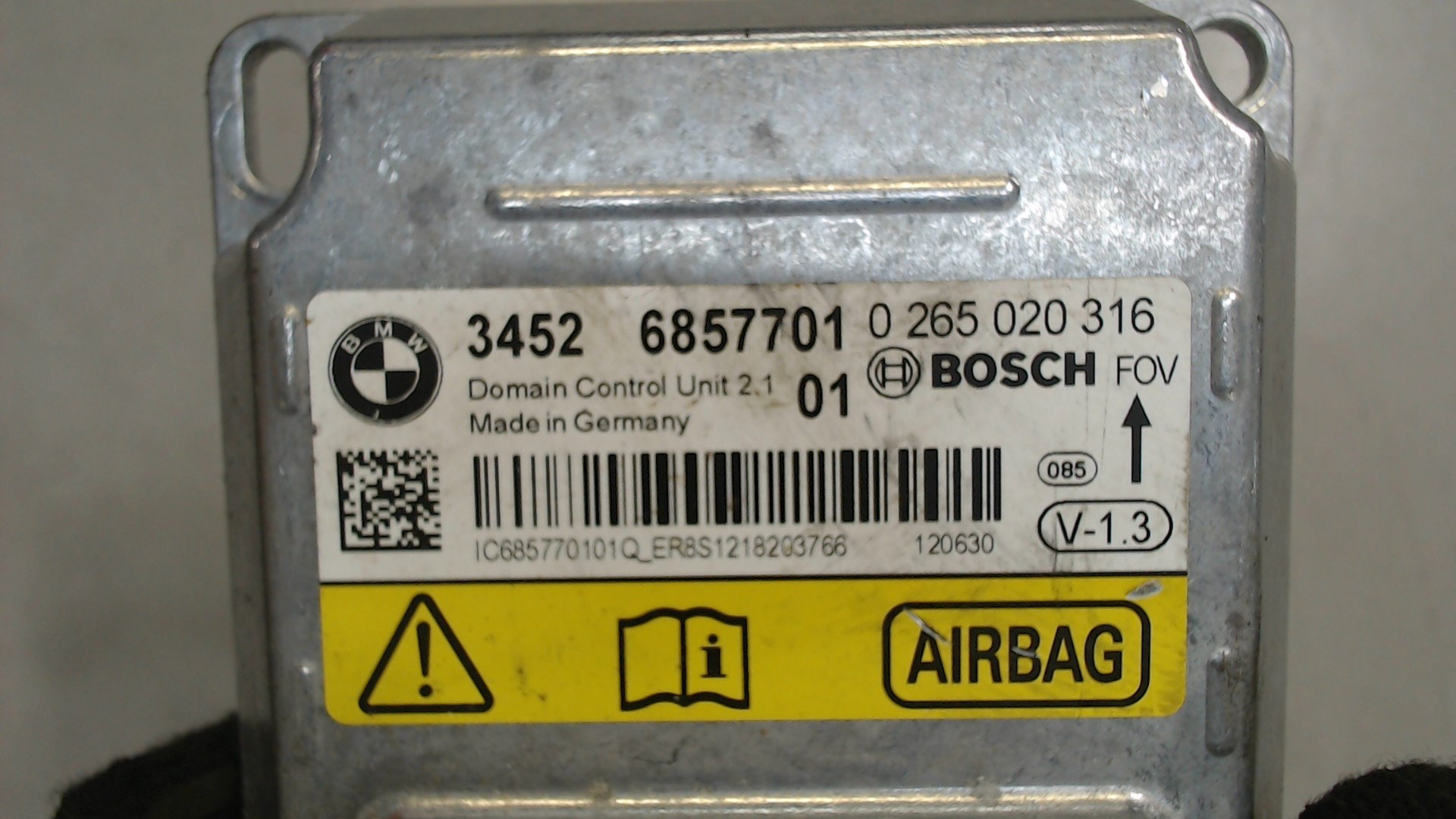 Блок управления подушек безопасности (AIR BAG)