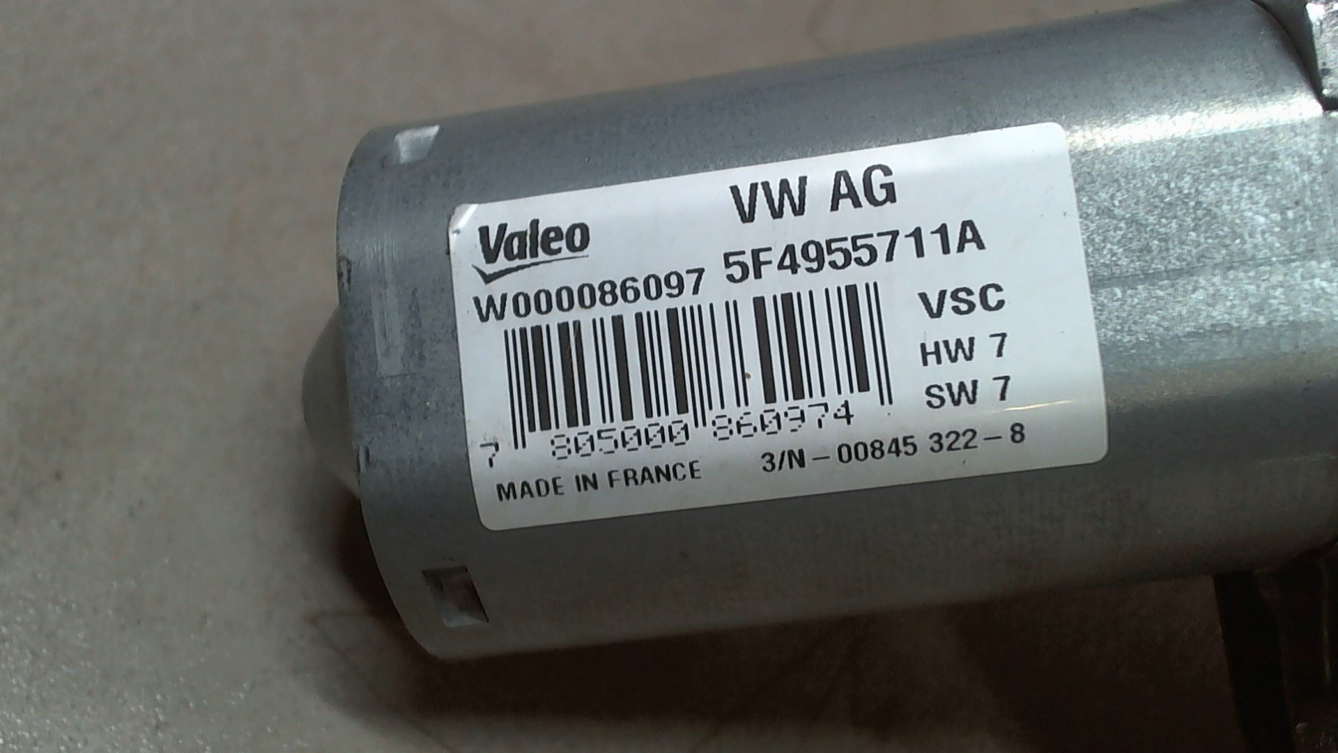 Моторчик стеклоочистителя задний