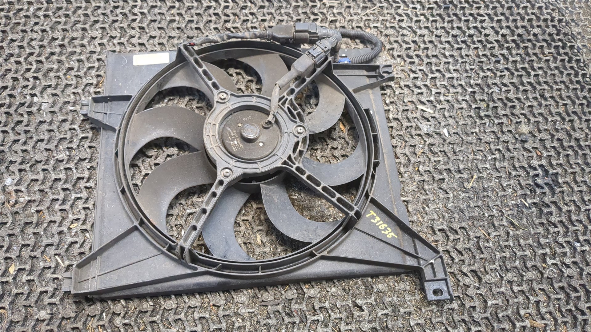 Вентилятор радиатора