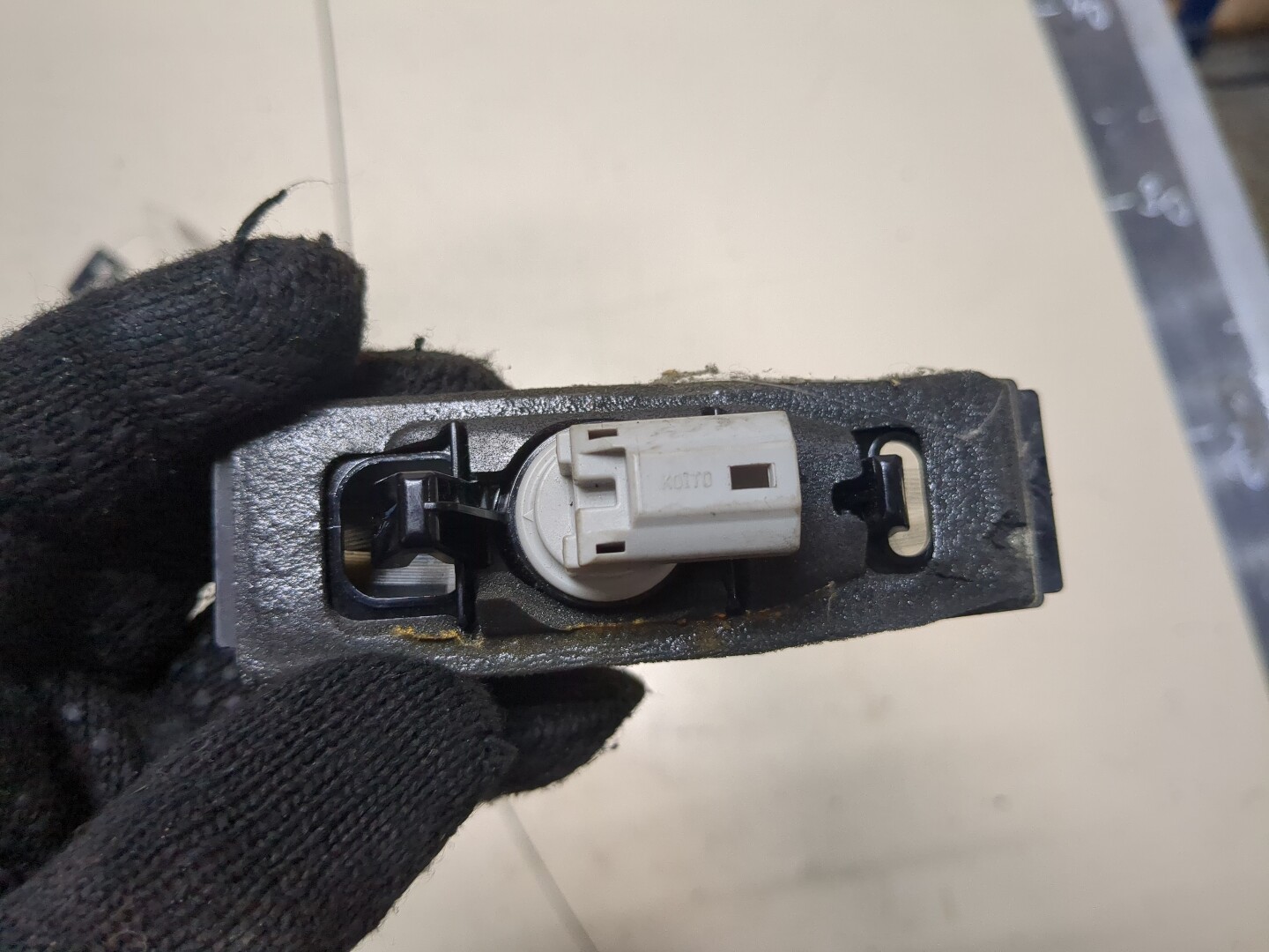 Фонарь подсветки номера