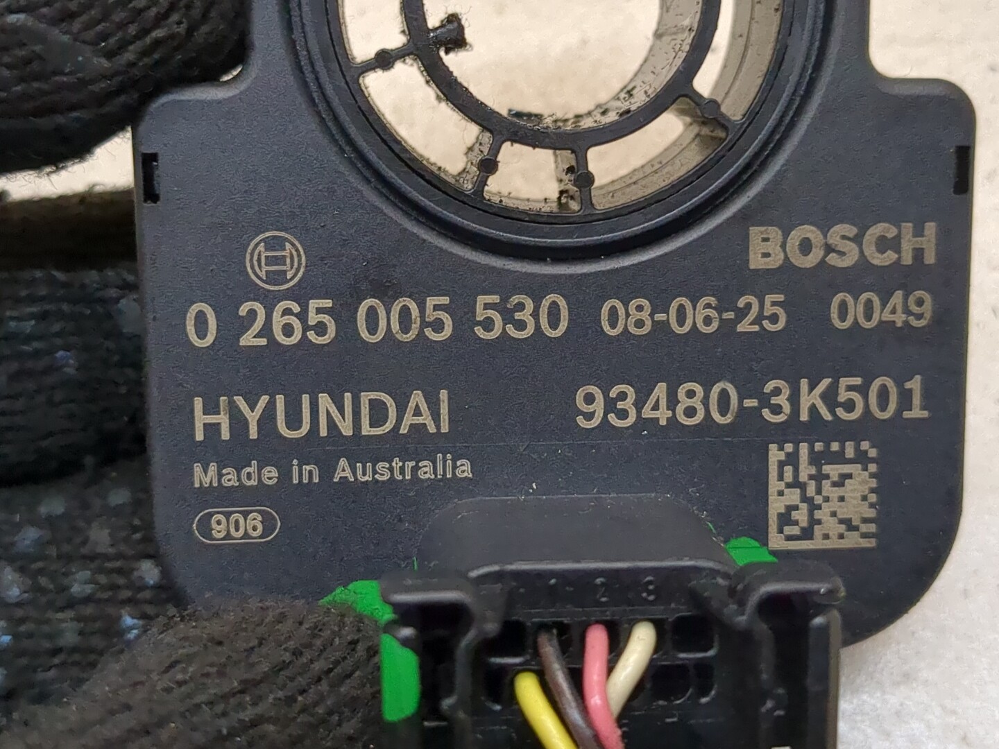 Датчик угла поворота рулевого колеса