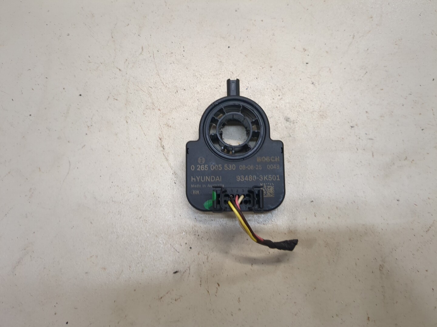 Датчик угла поворота рулевого колеса