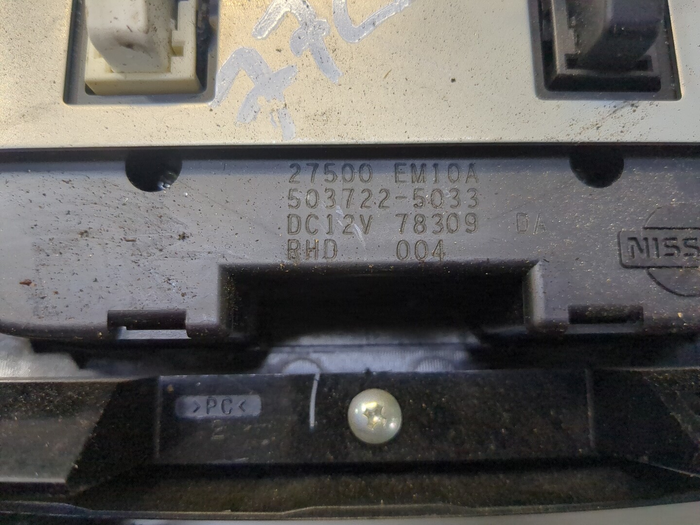 Переключатель отопителя для Tiida C11 2004-2013