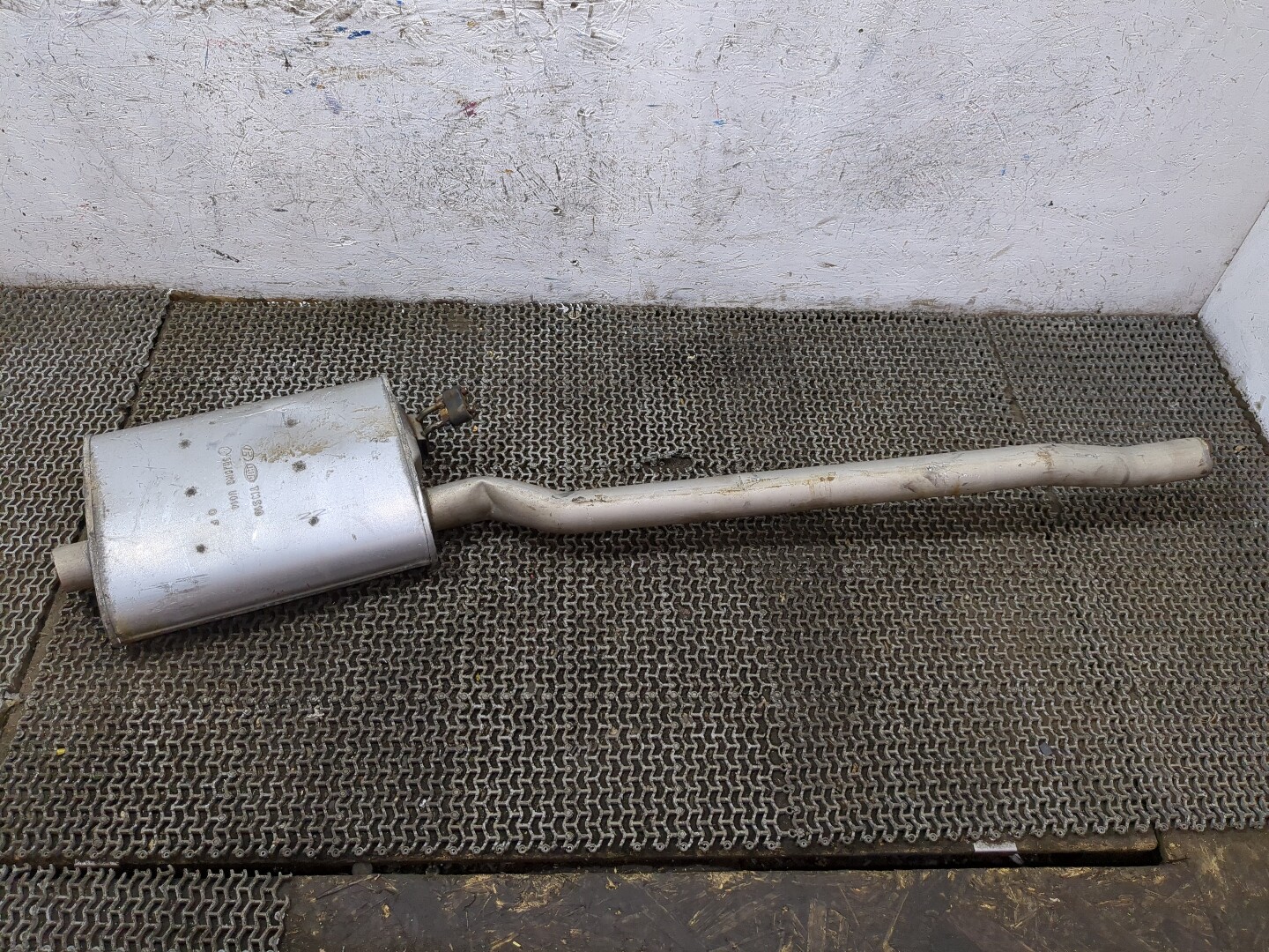 Глушитель задняя часть