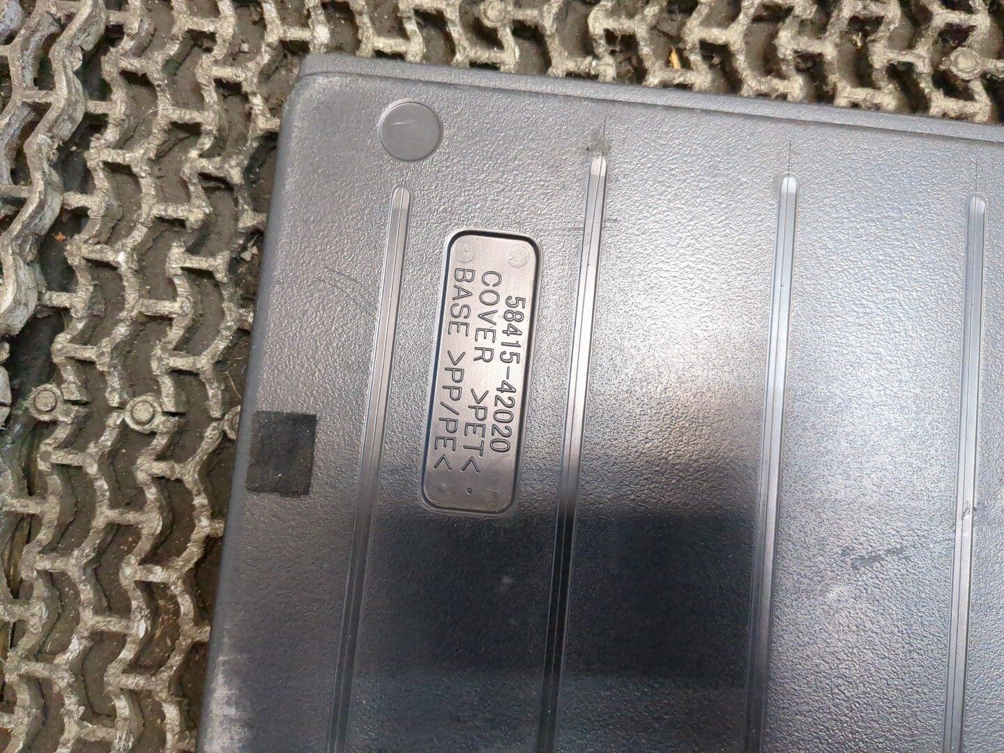 Коврик бардачка