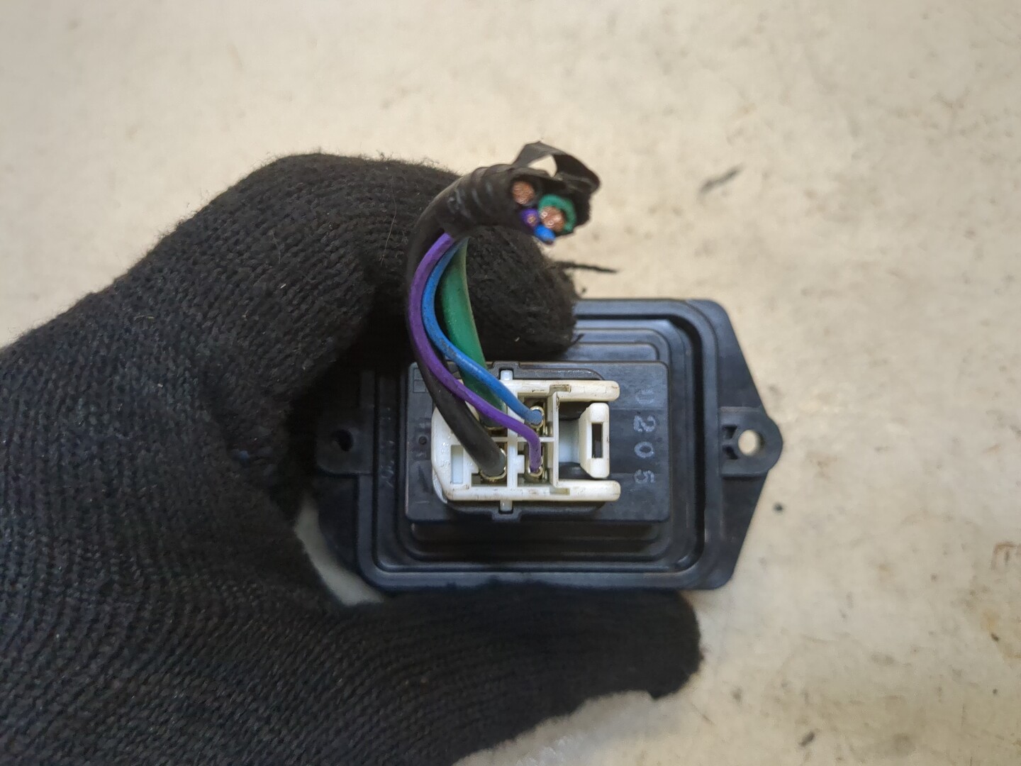 Резистор отопителя