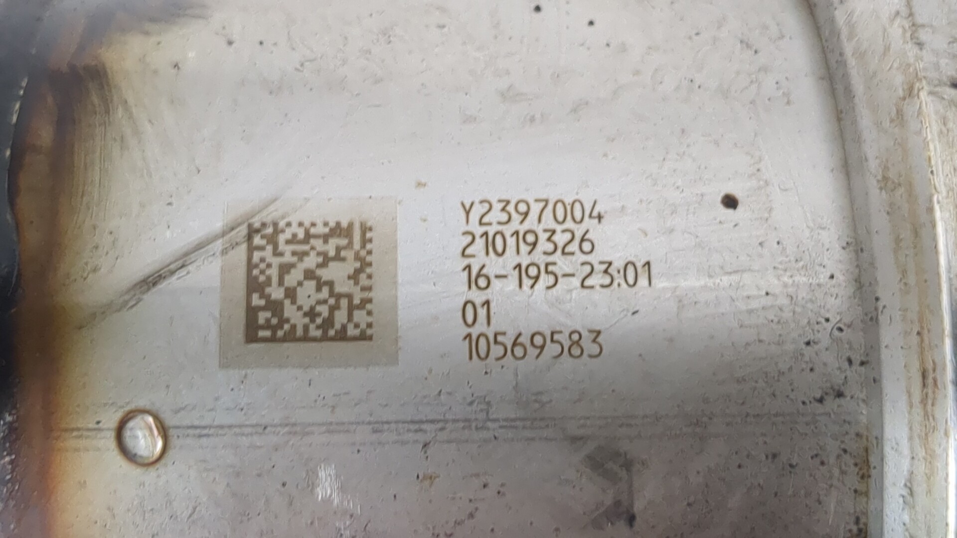 Тройник вентиляции картерных газов