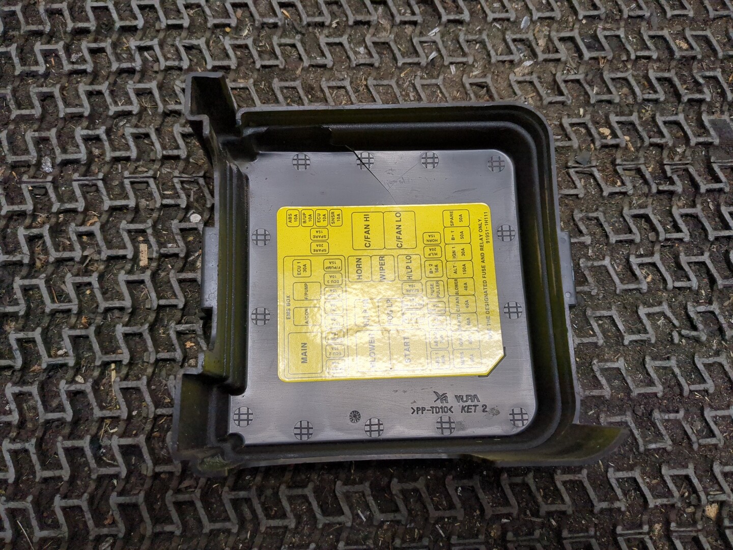 Корпус блока предохранителей