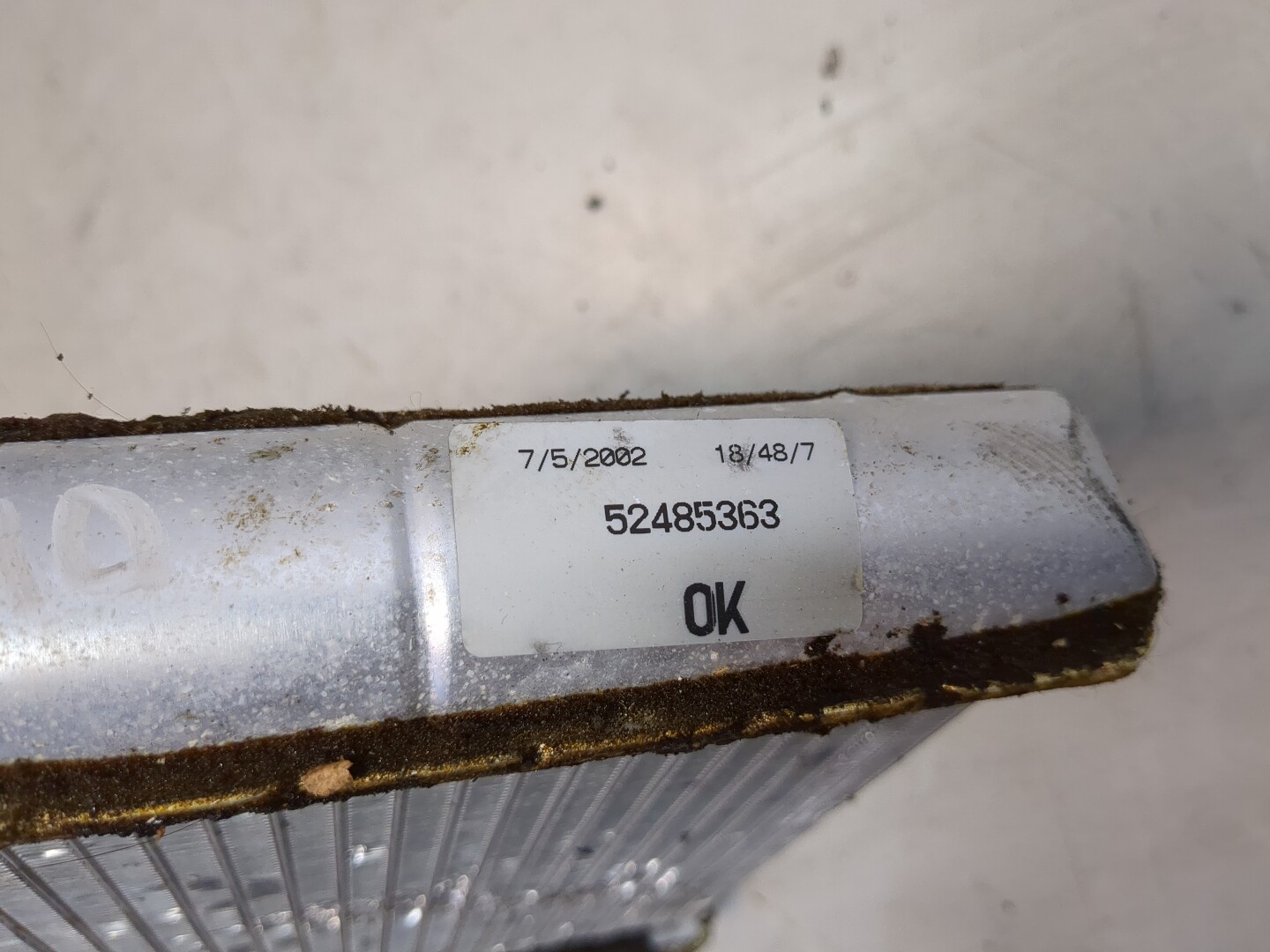 Радиатор отопителя