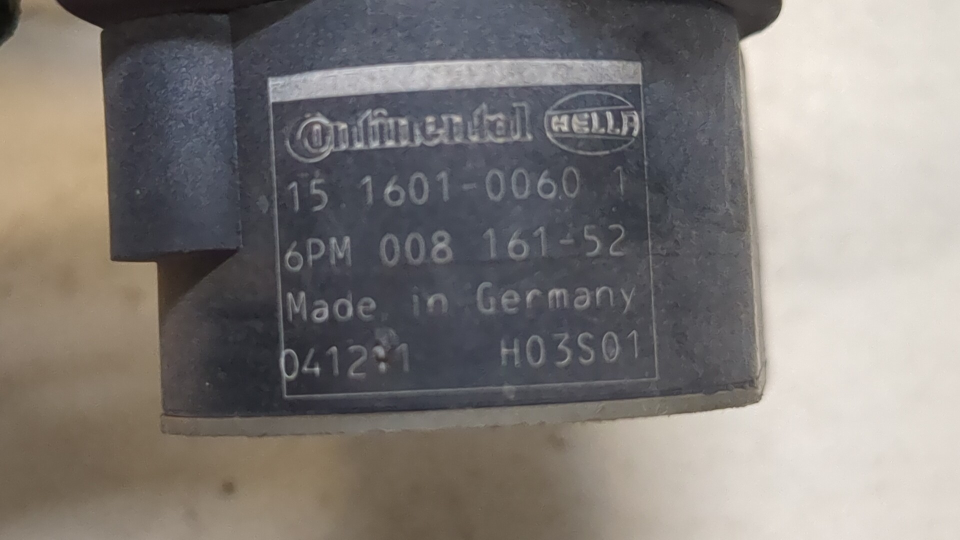 Датчик регулировки дорож. просвета