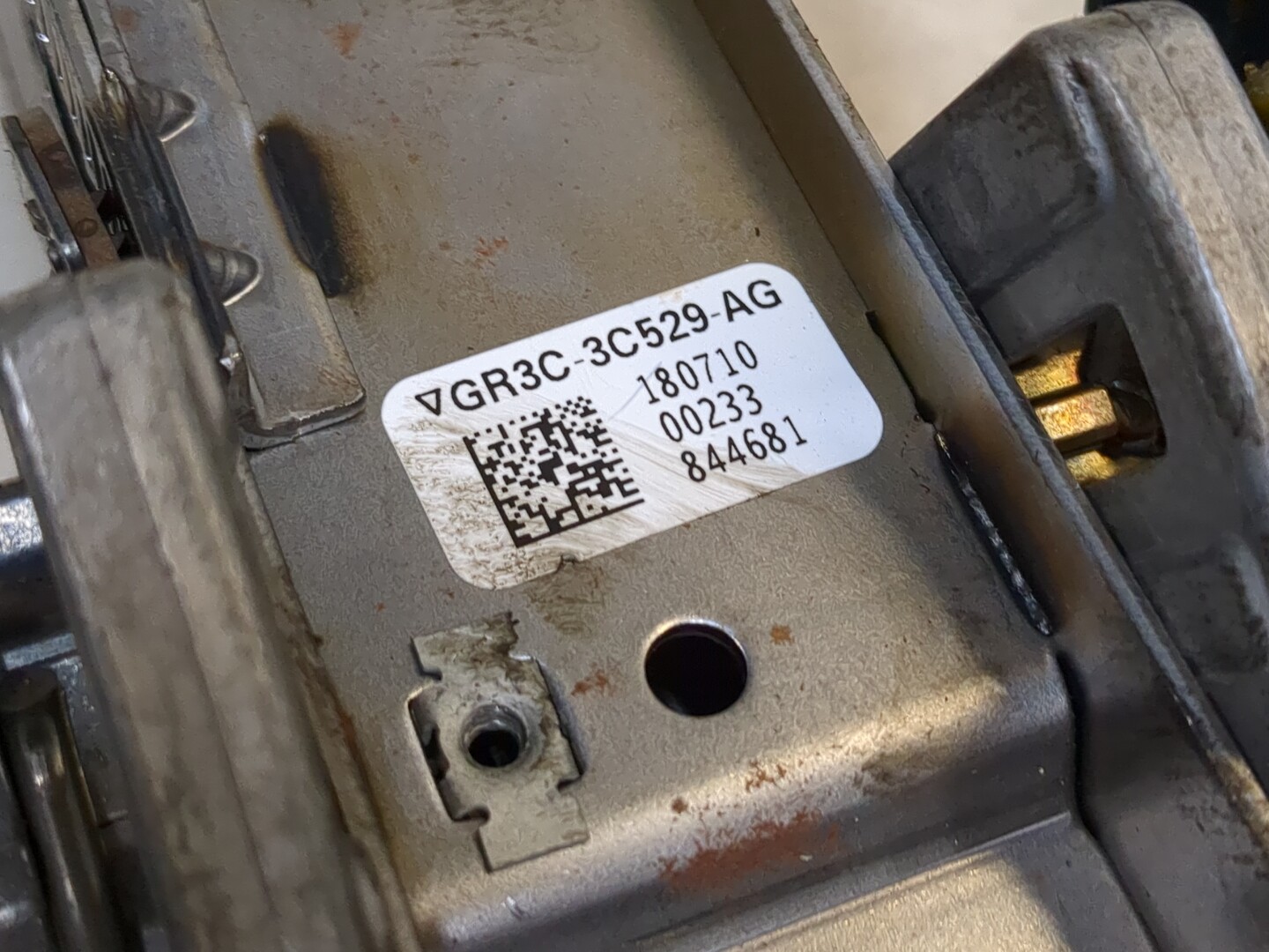 Колонка рулевая