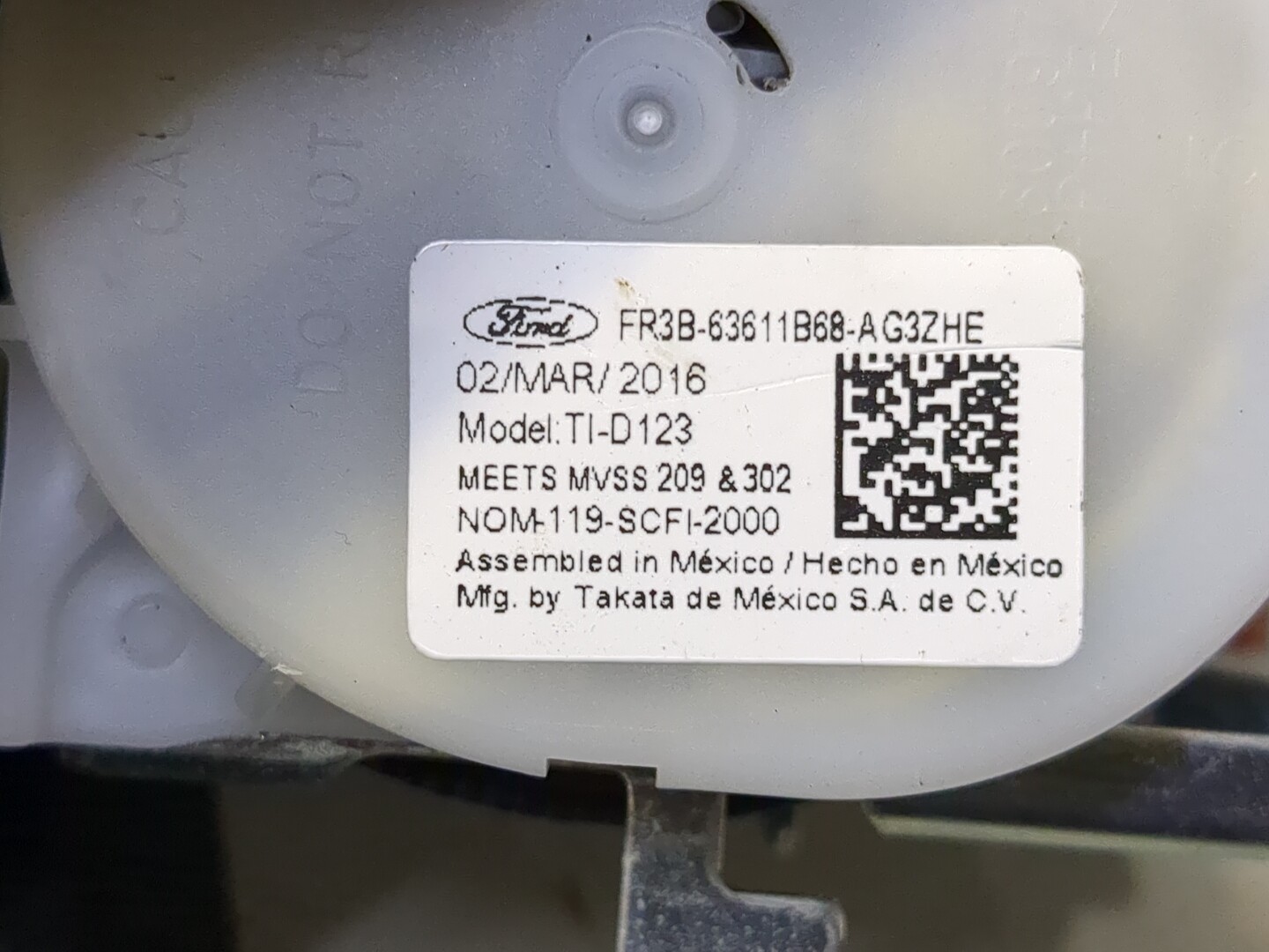 Ремень безопасности