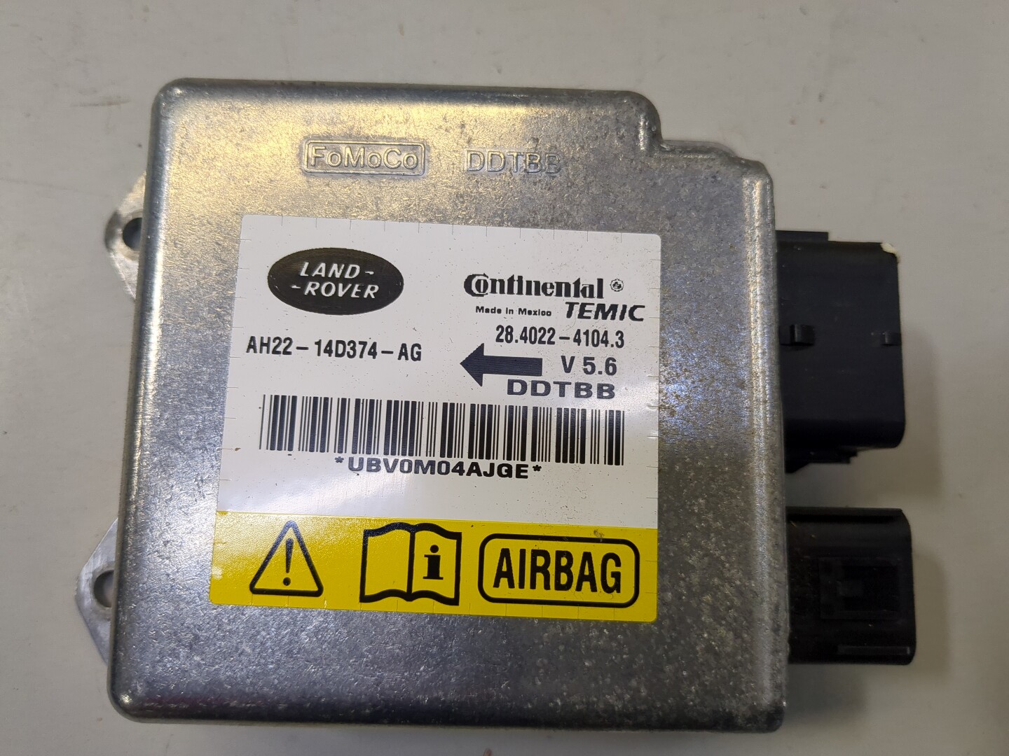 Блок управления подушек безопасности (AIR BAG)