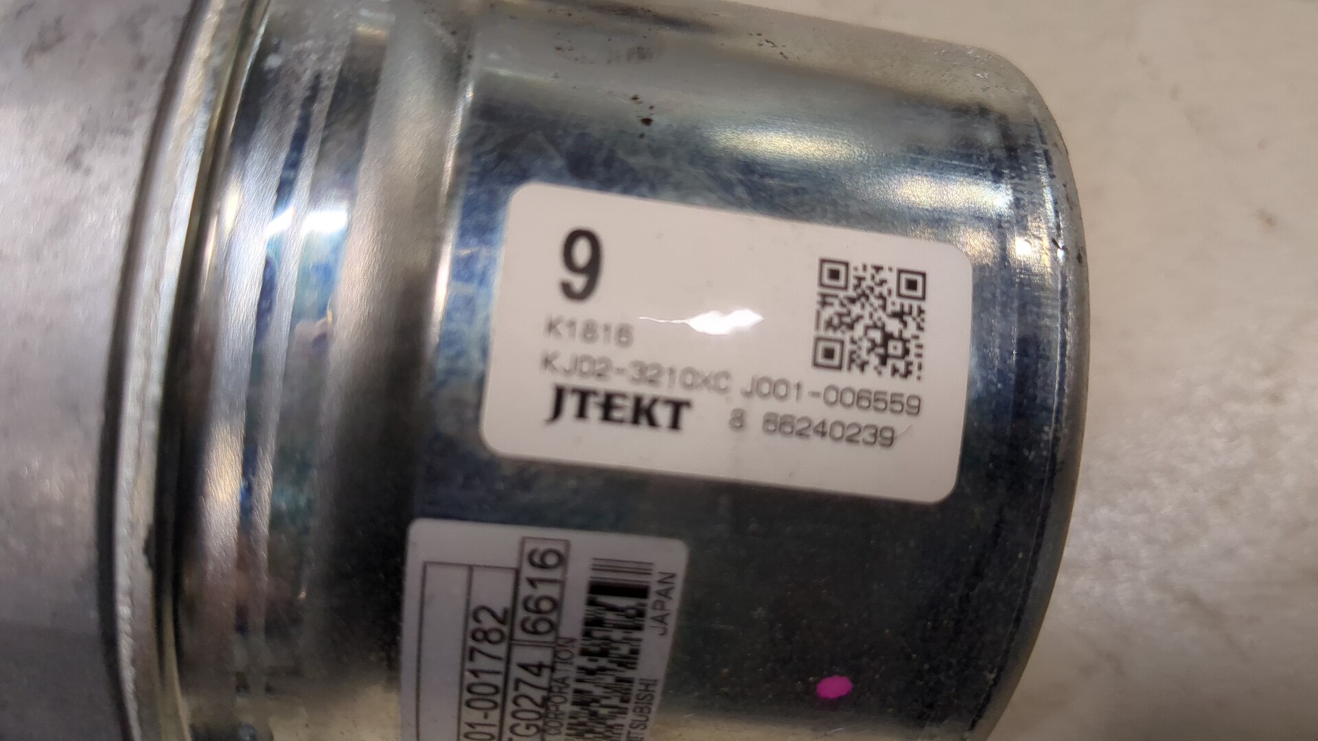 Серводвигатель рулевой рейки