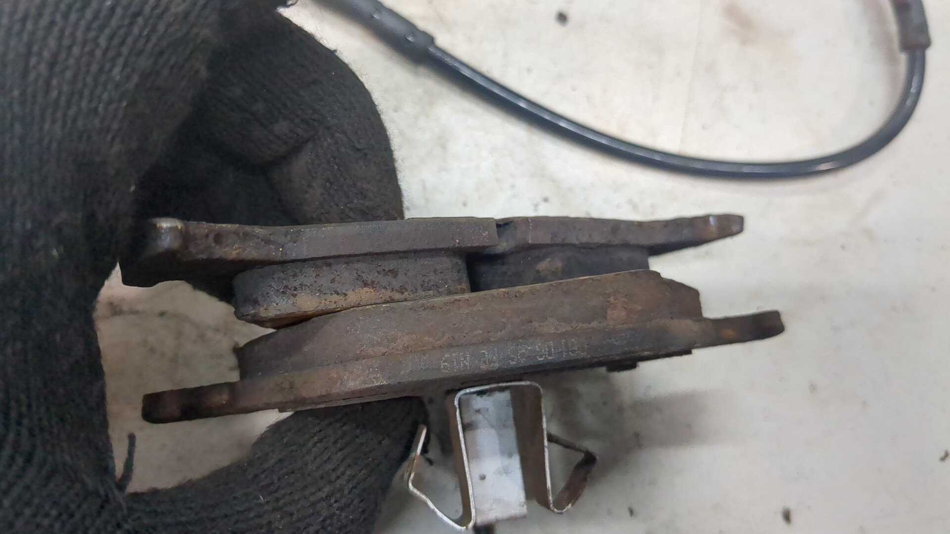 Колодки тормозные задние дисковые к-т