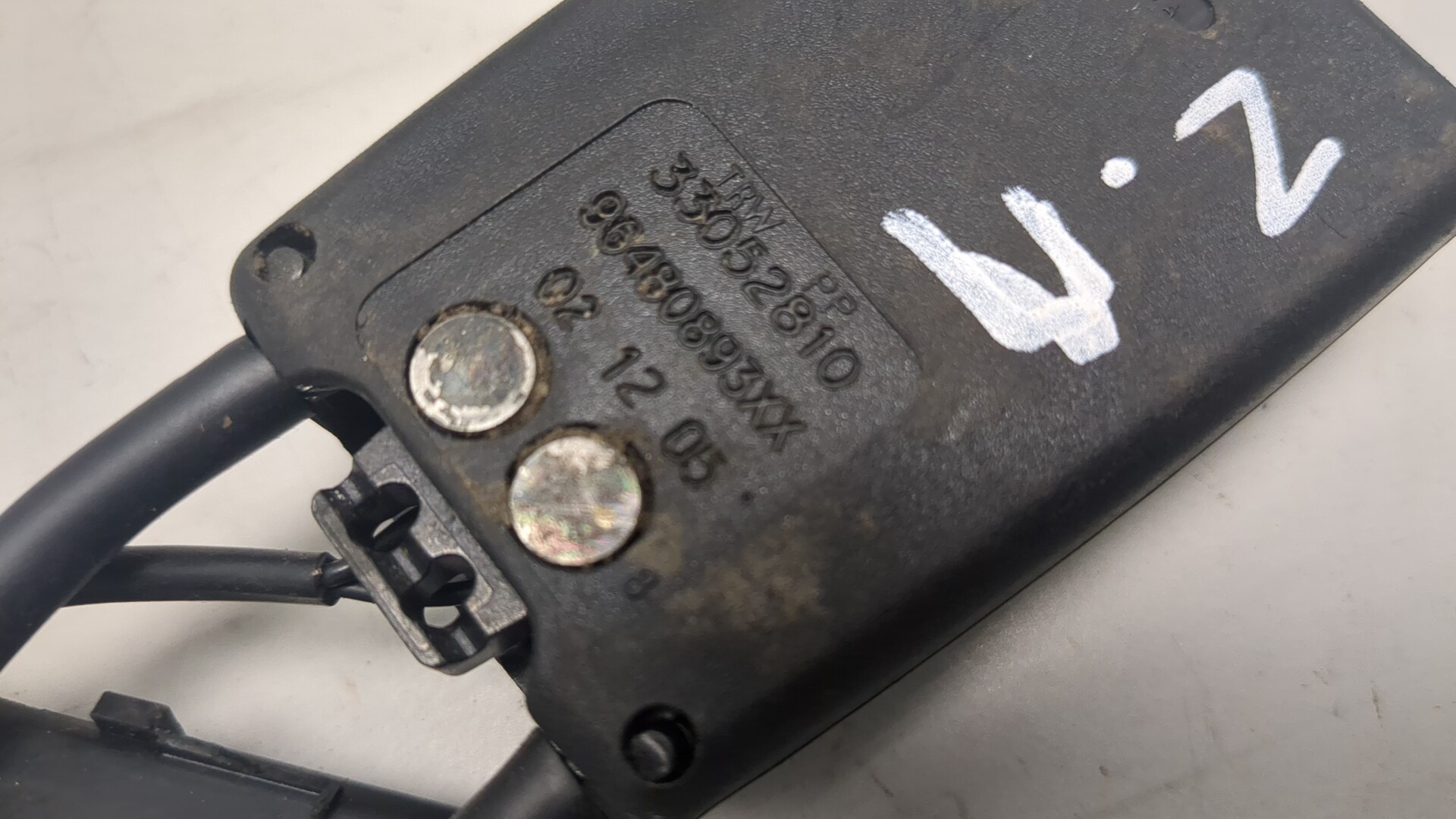 Ответная часть ремня безопасности