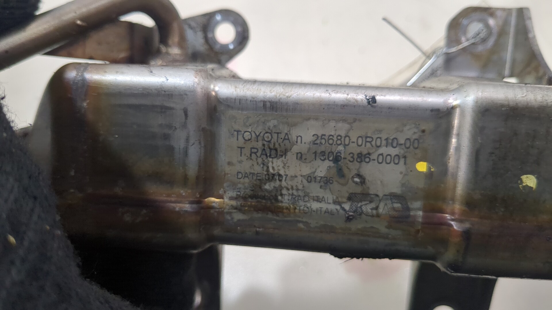 Тройник вентиляции картерных газов