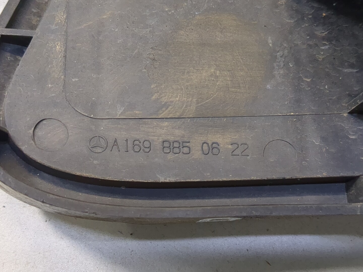 Решетка в бампер правая