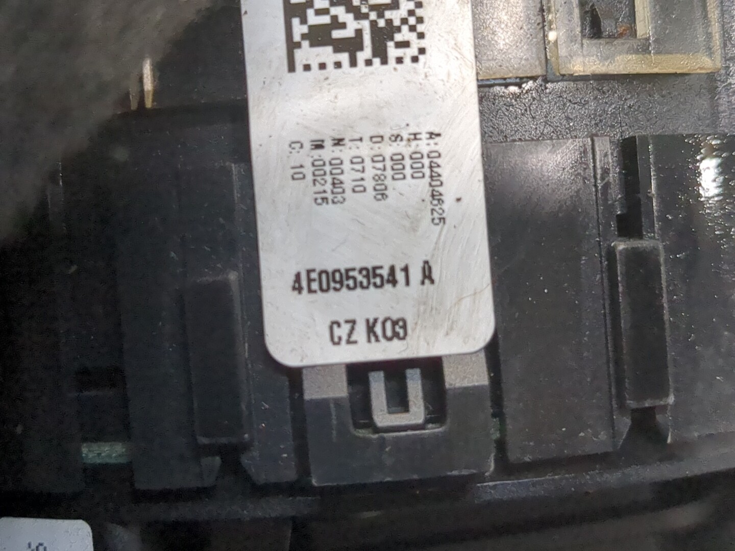 Переключатель подрулевой