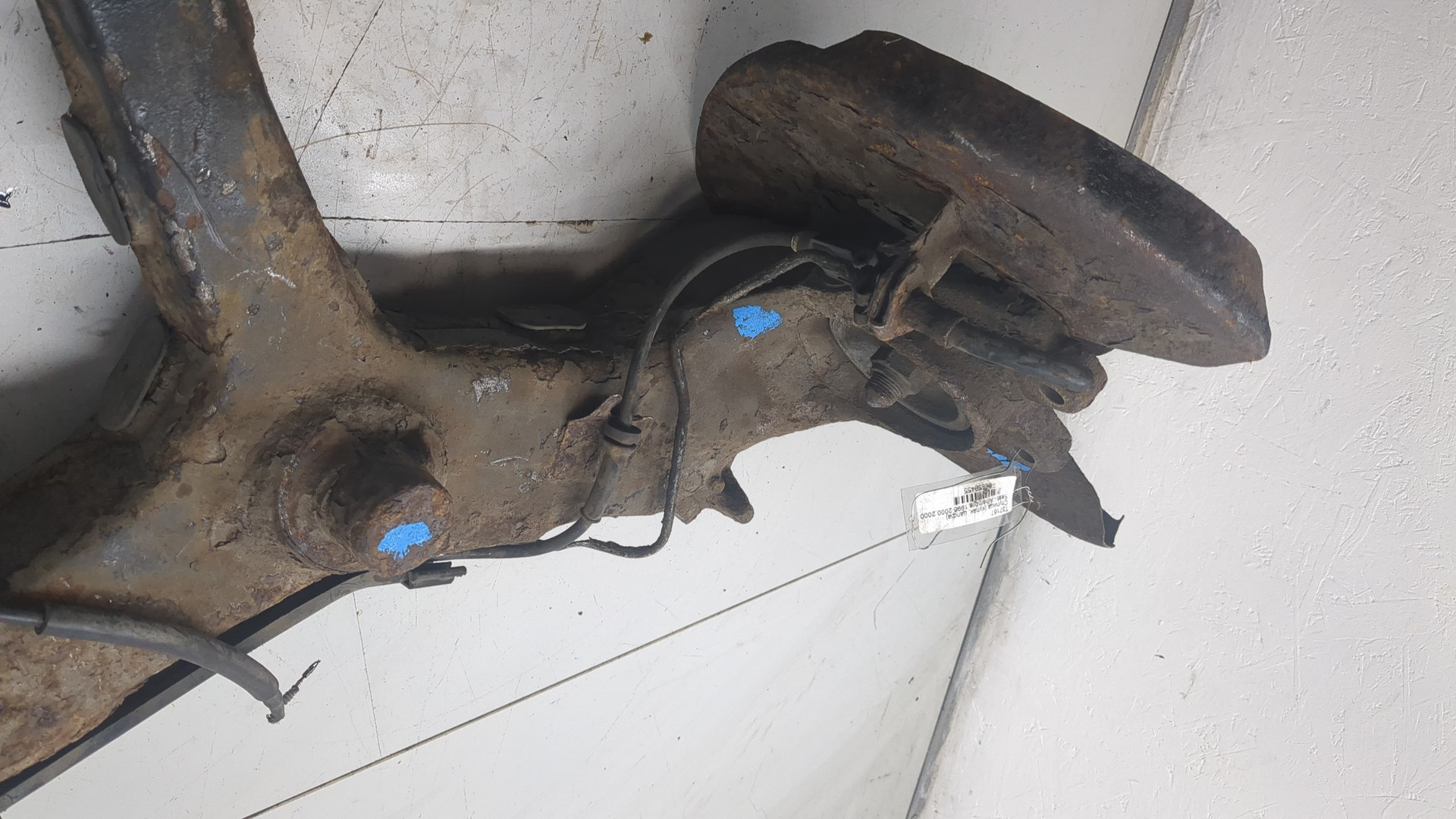 Кулак поворотный задний правый