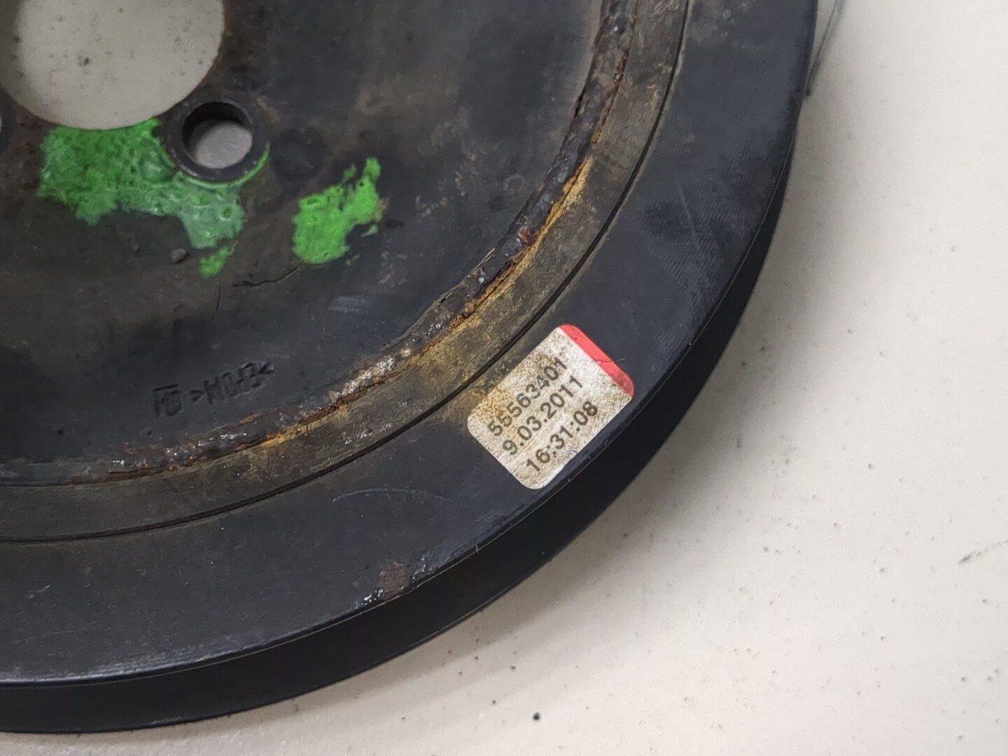 Шкив коленвала