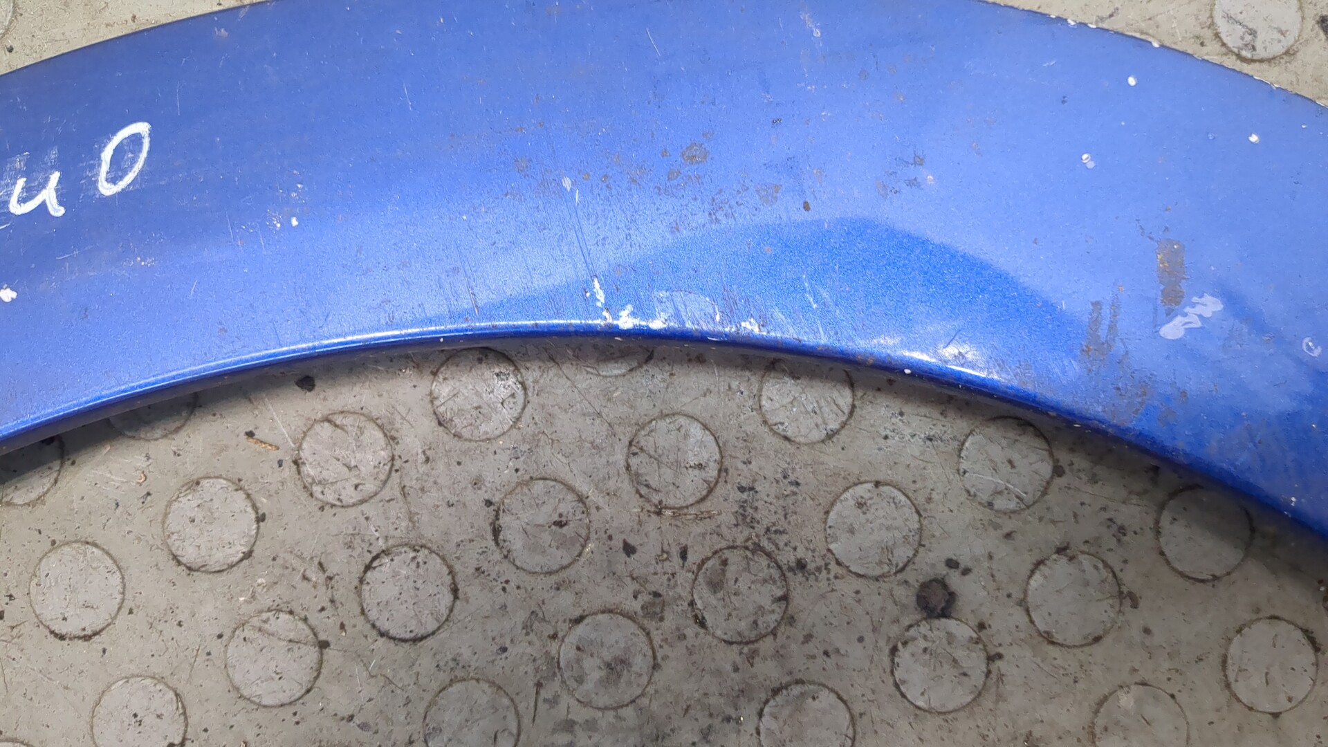 Молдинг заднего крыла правого