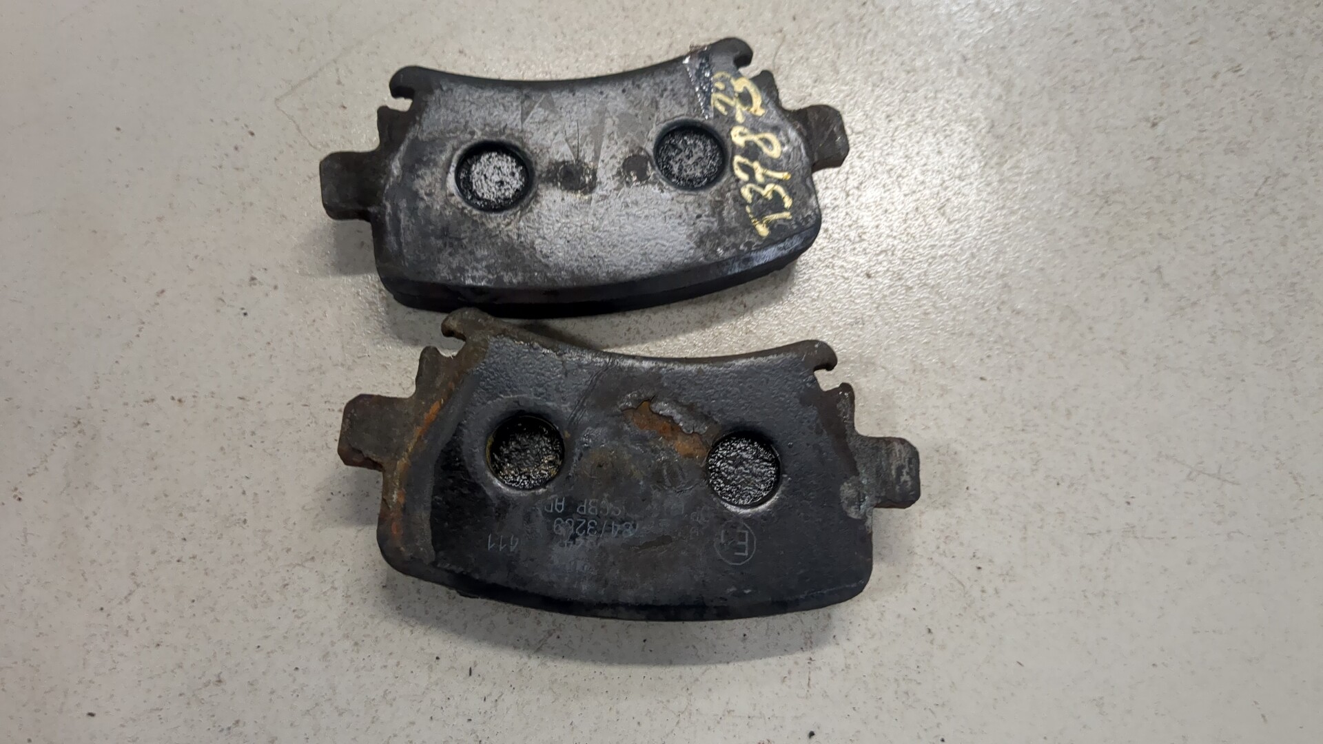 Колодки тормозные задние дисковые к-т