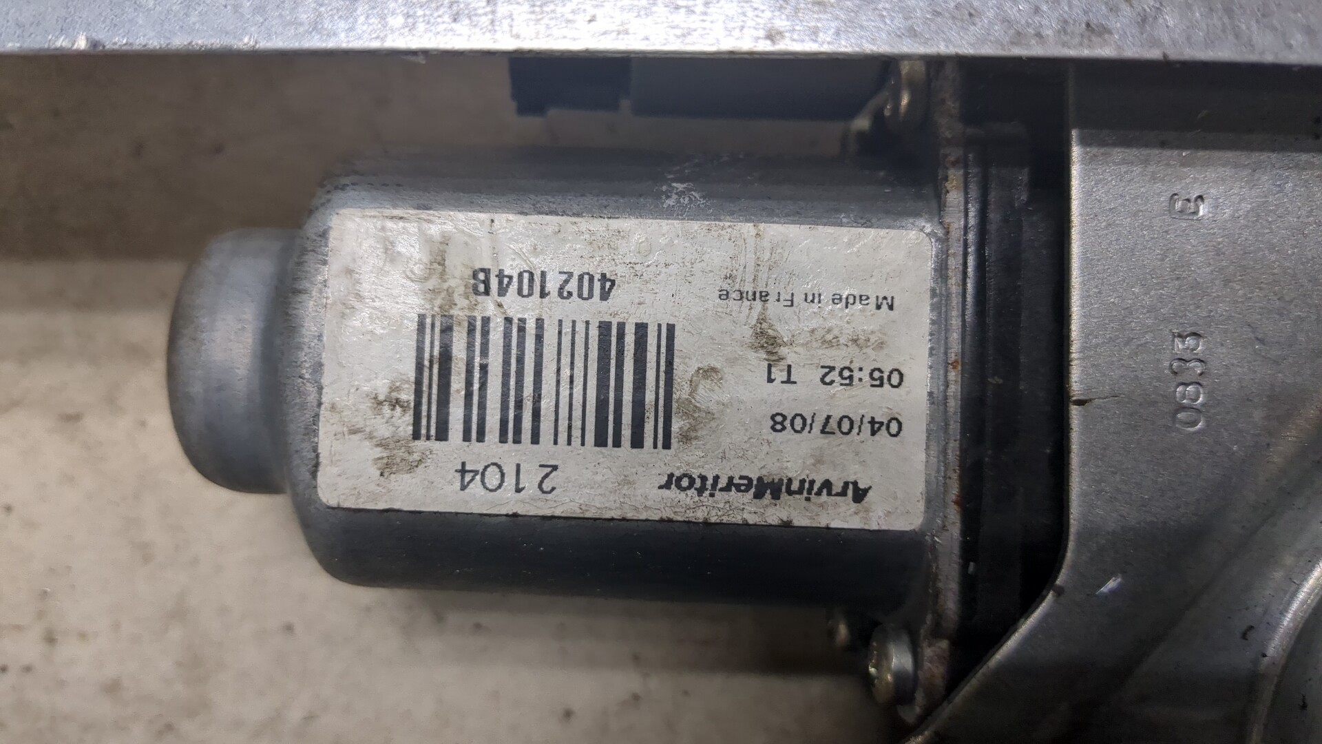 Стеклоподъемник электр. передний правый