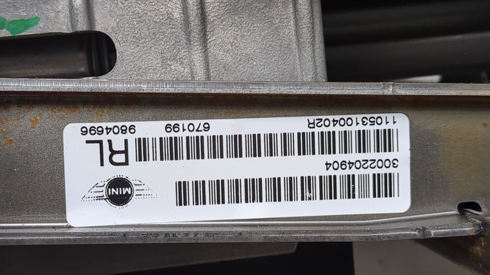 Колонка рулевая