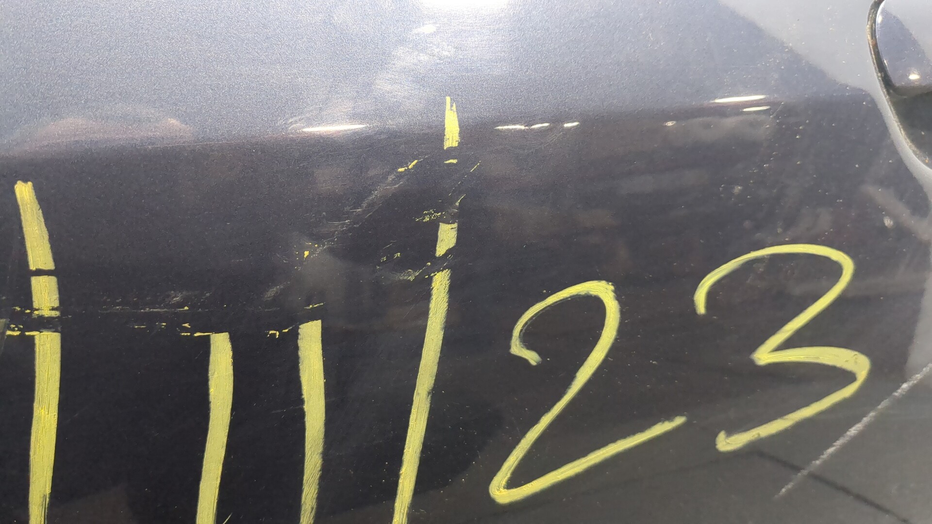 Дверь задняя левая