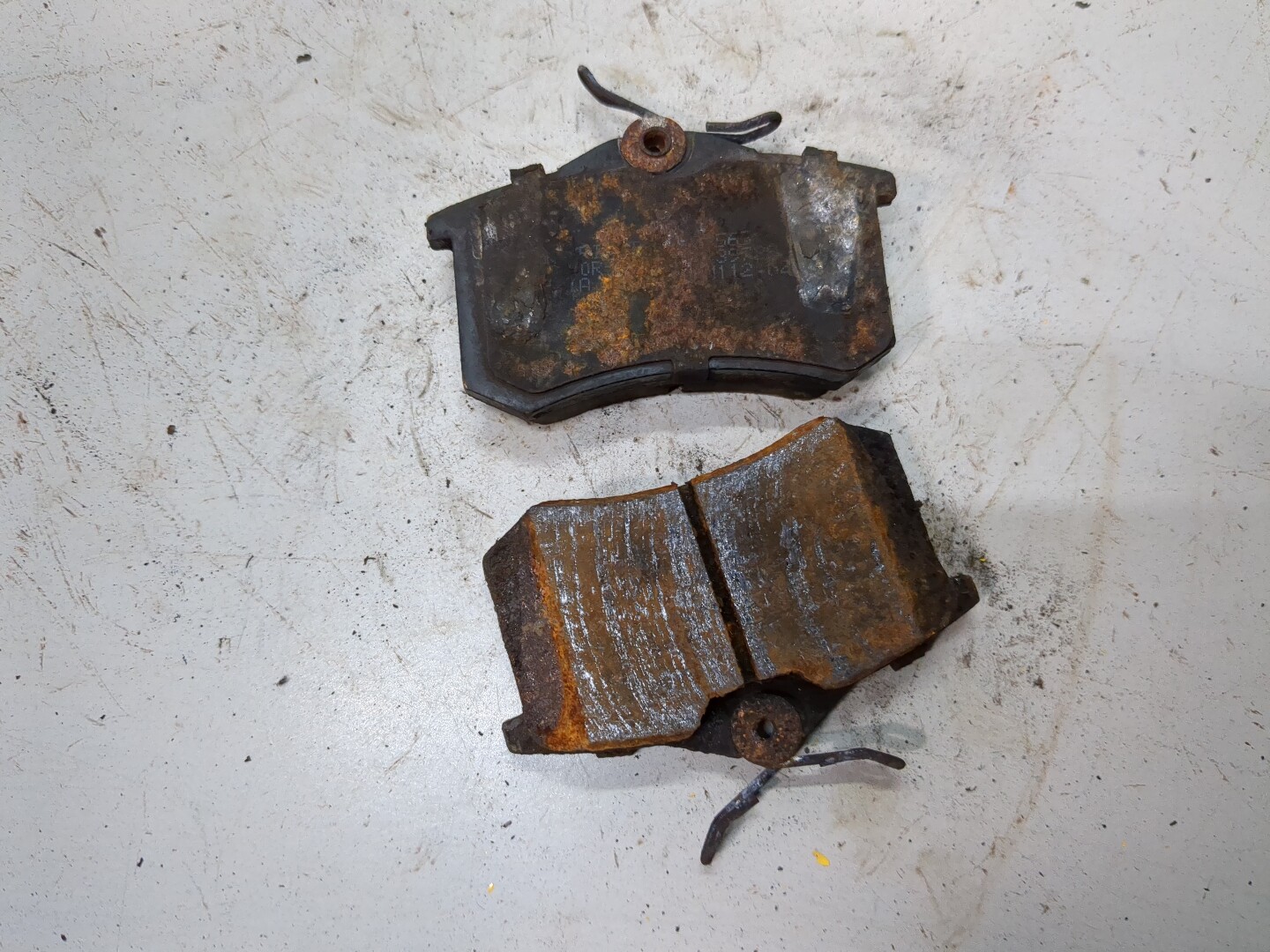 Колодки тормозные задние дисковые к-т